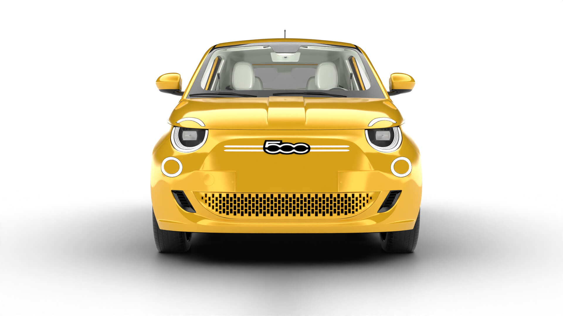 Fiat 500 Hybrid 2026 3D Model