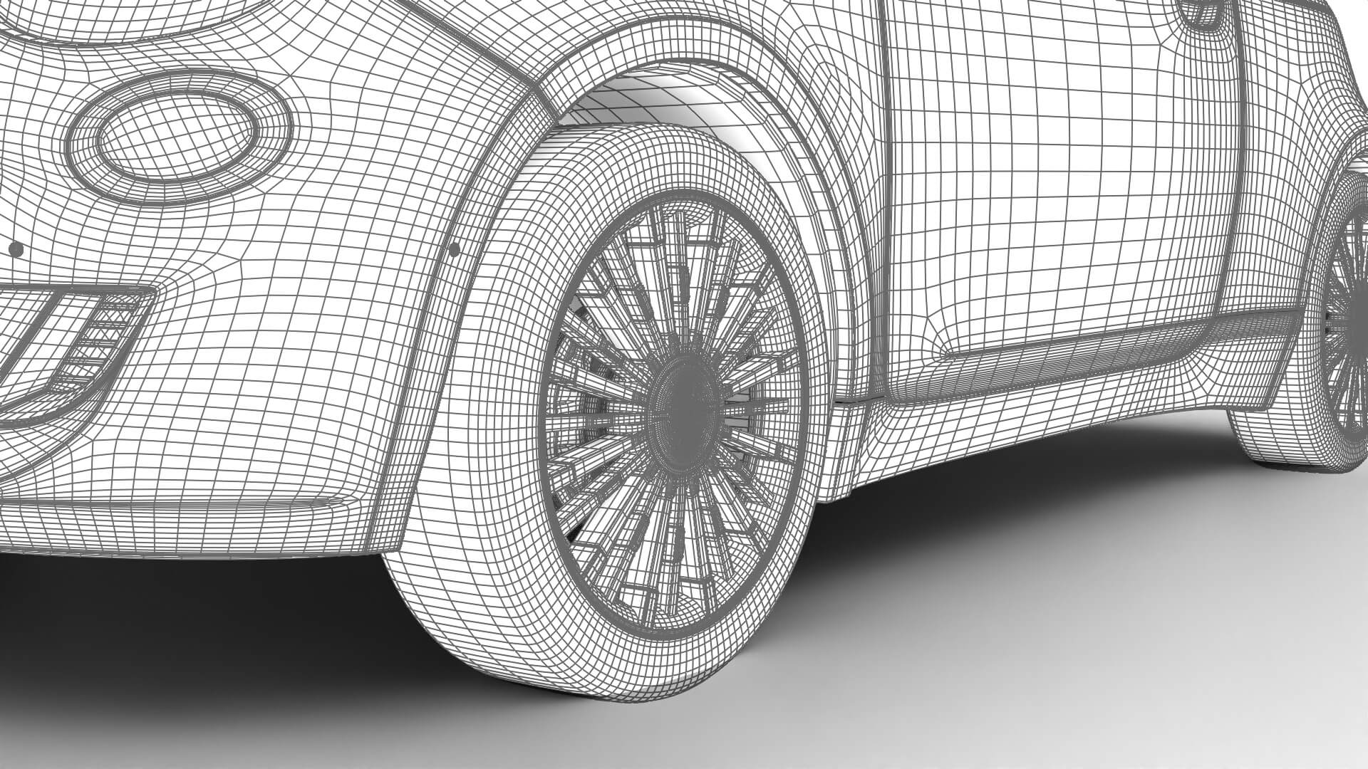 Fiat 500 Hybrid 2026 3D Model