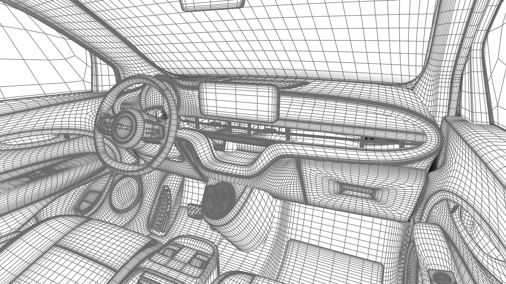 Fiat 500 Hybrid 2026 3D Model