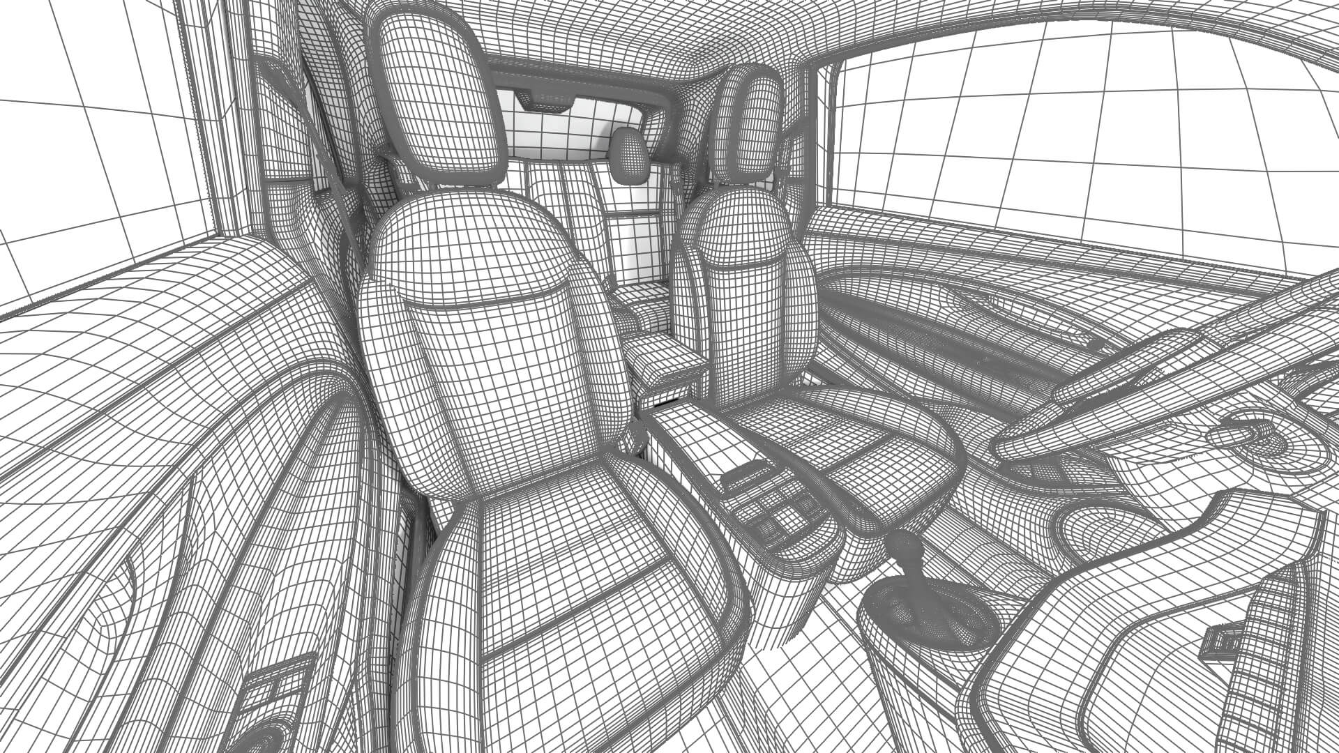 Fiat 500 Hybrid 2026 3D Model