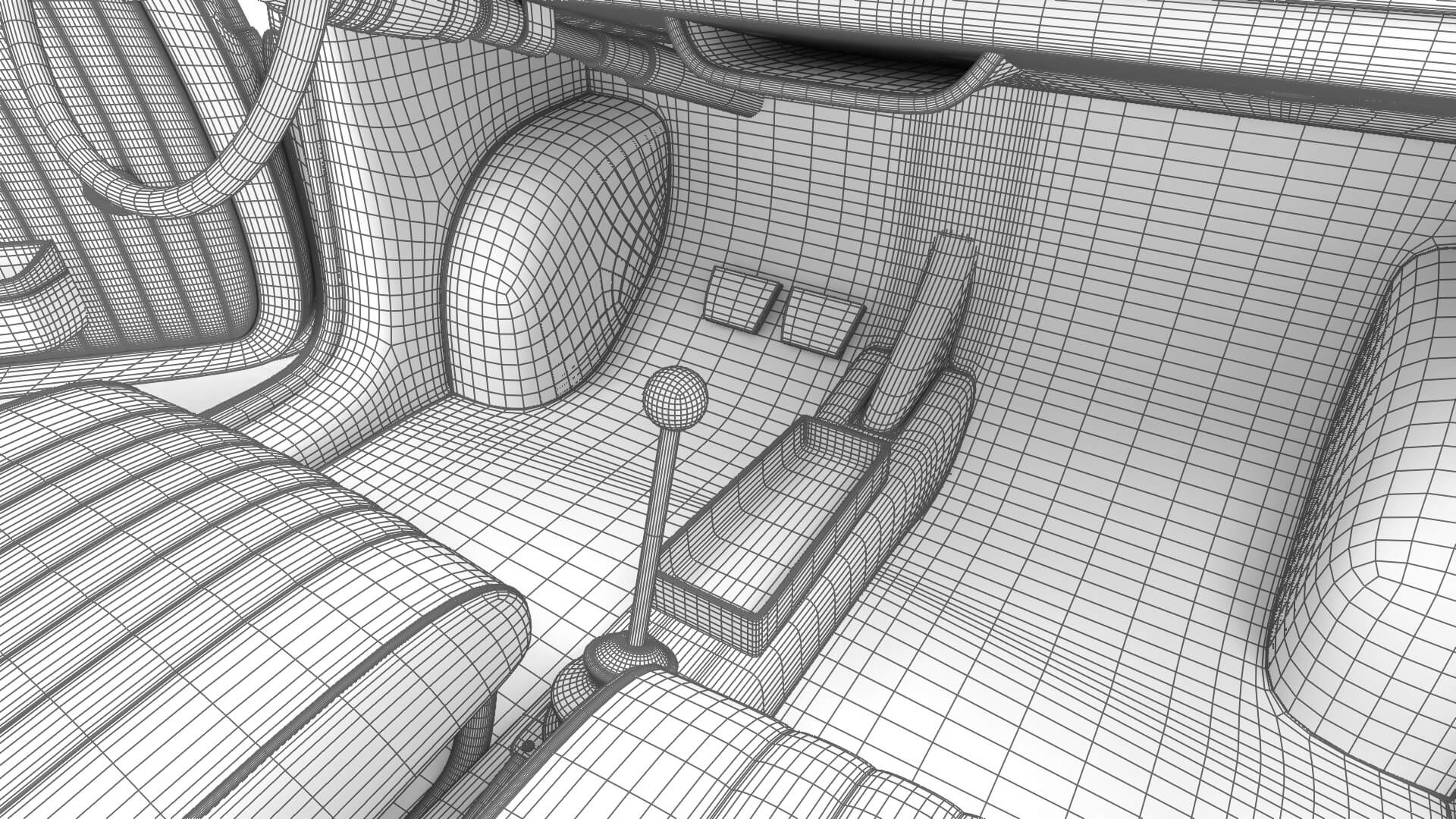 Fiat 500L 1969 HQ 3D Model