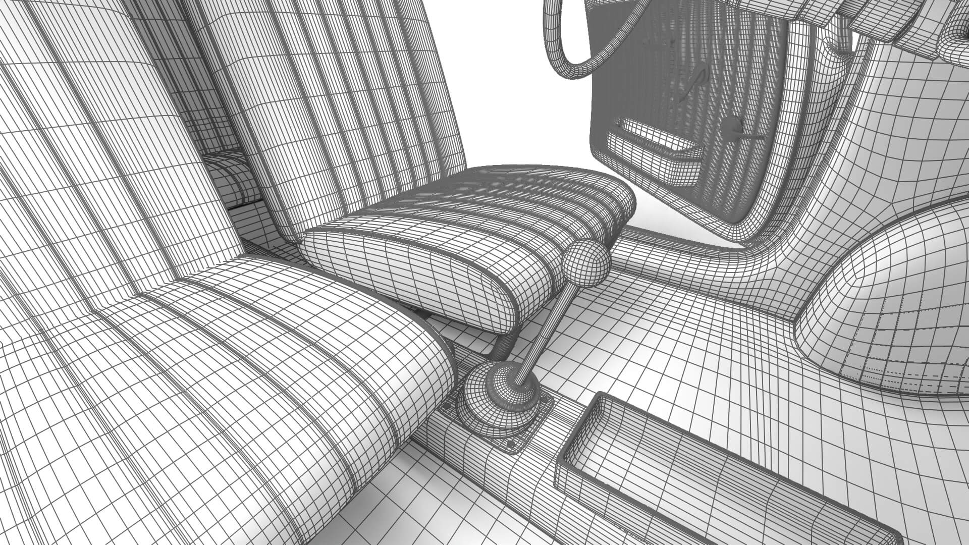 Fiat 500L 1969 HQ 3D Model