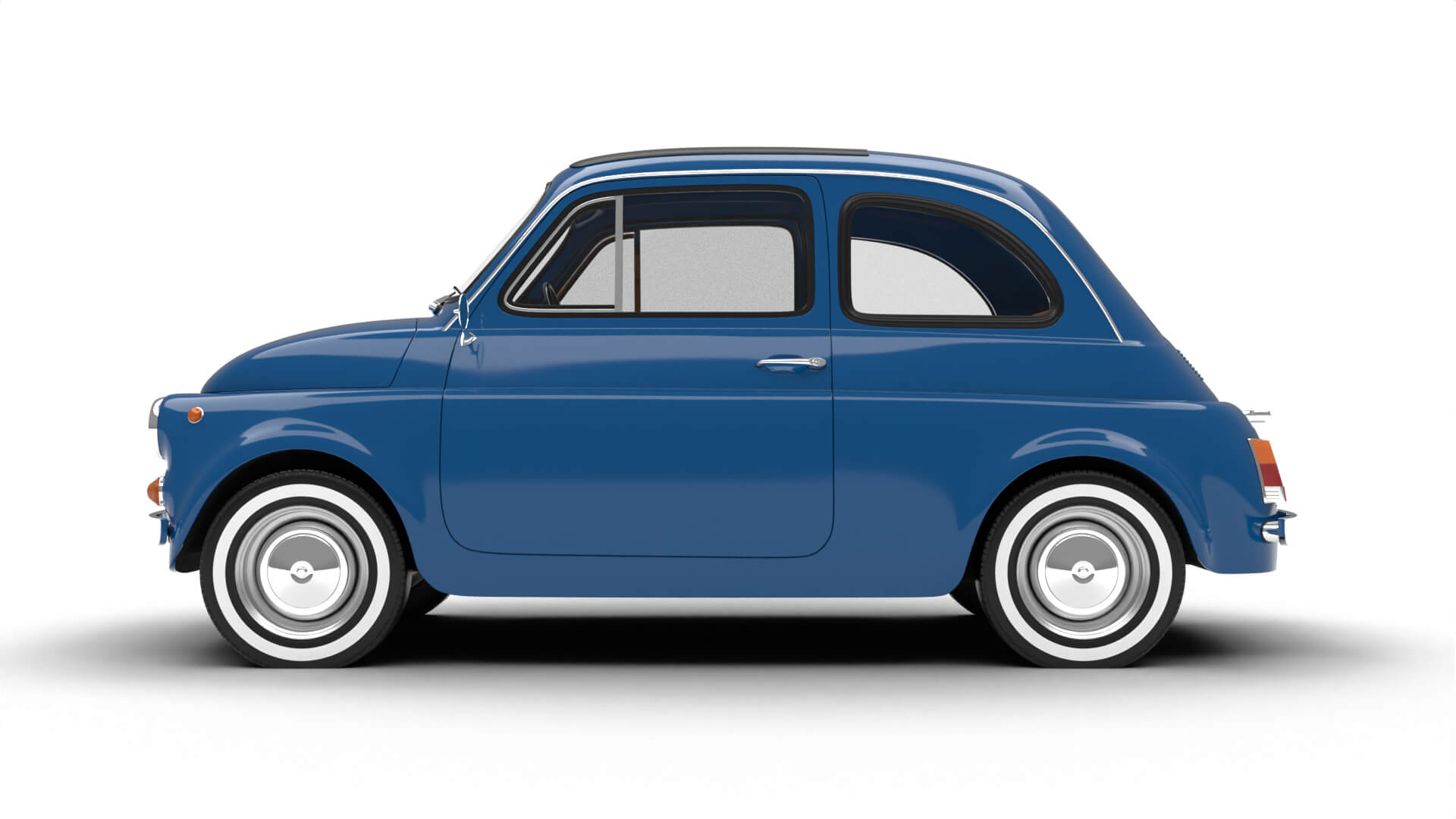 Fiat 500L 1969 3D Model