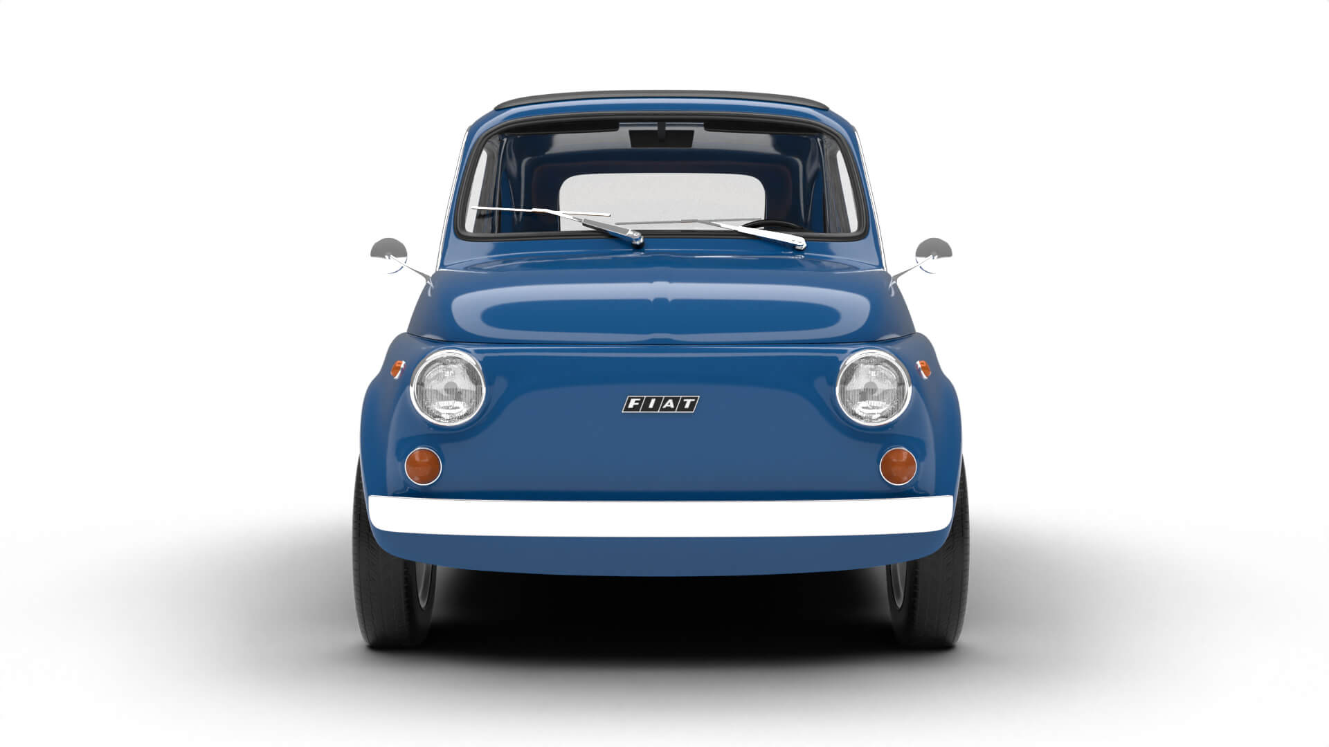 Fiat 500L 1969 3D Model