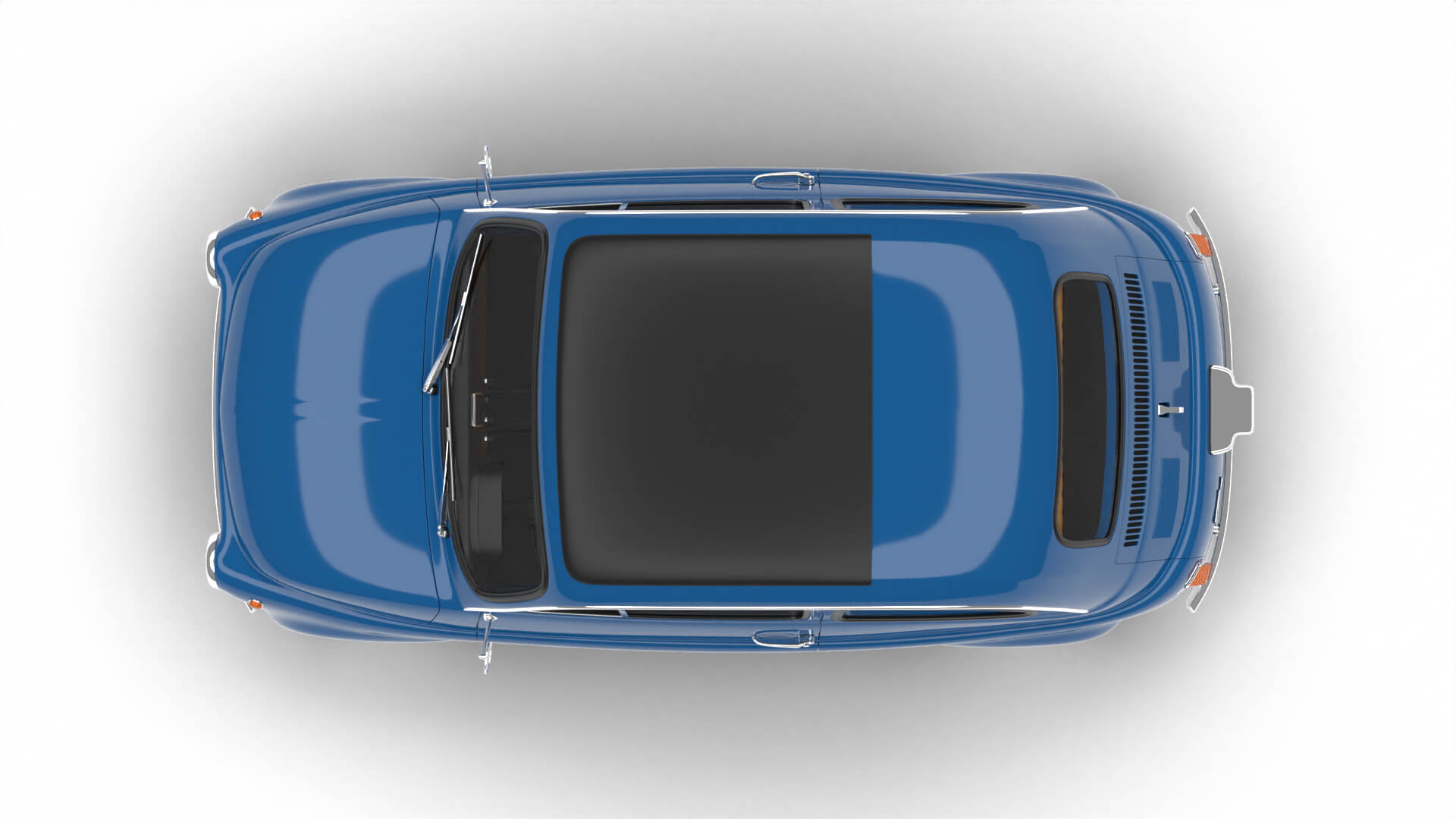 Fiat 500L 1969 3D Model