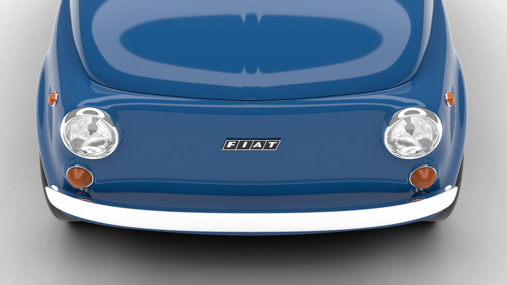 Fiat 500L 1969 3D Model