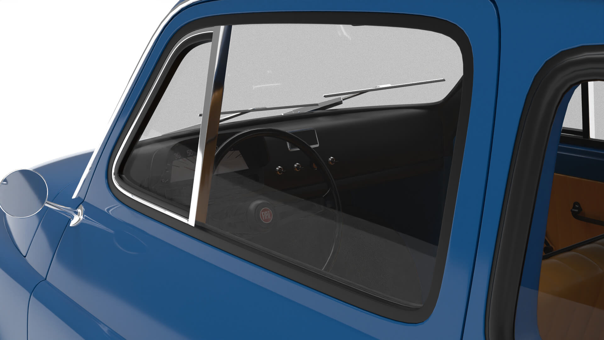 Fiat 500L 1969 3D Model