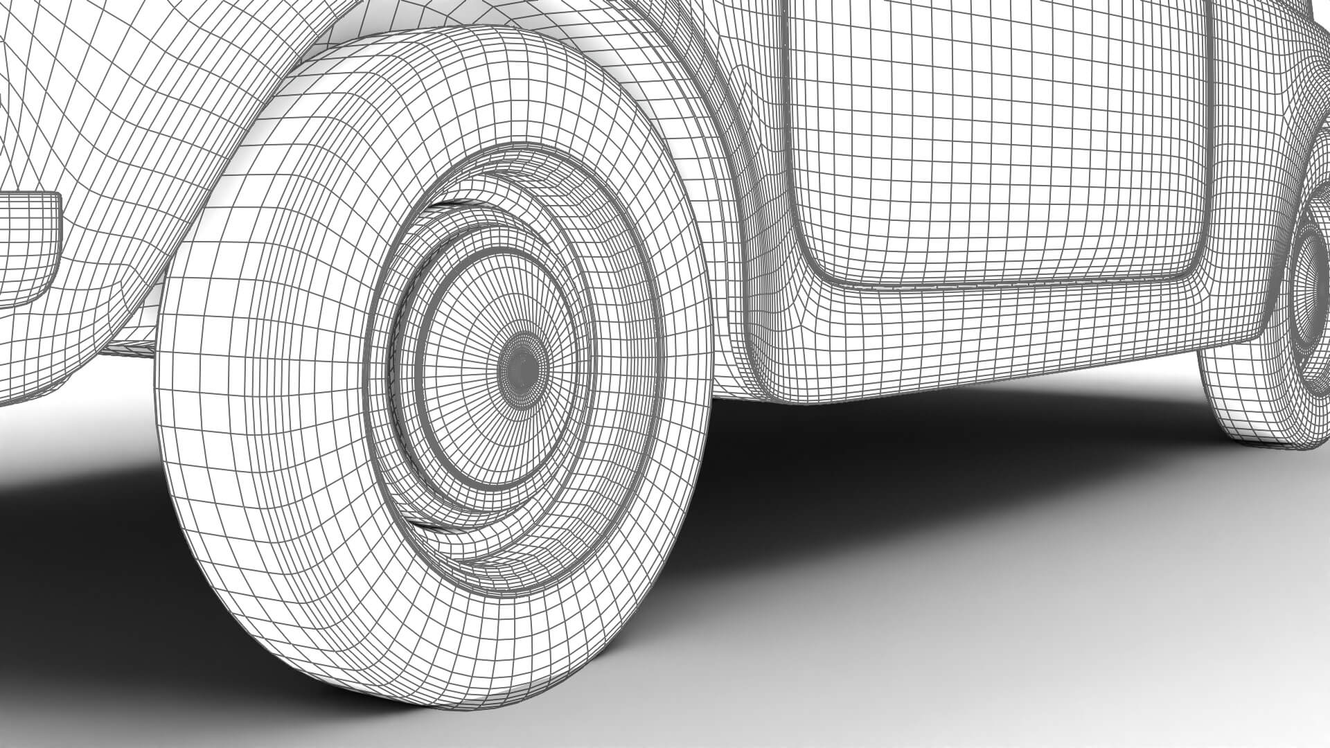 Fiat 500L 1969 3D Model