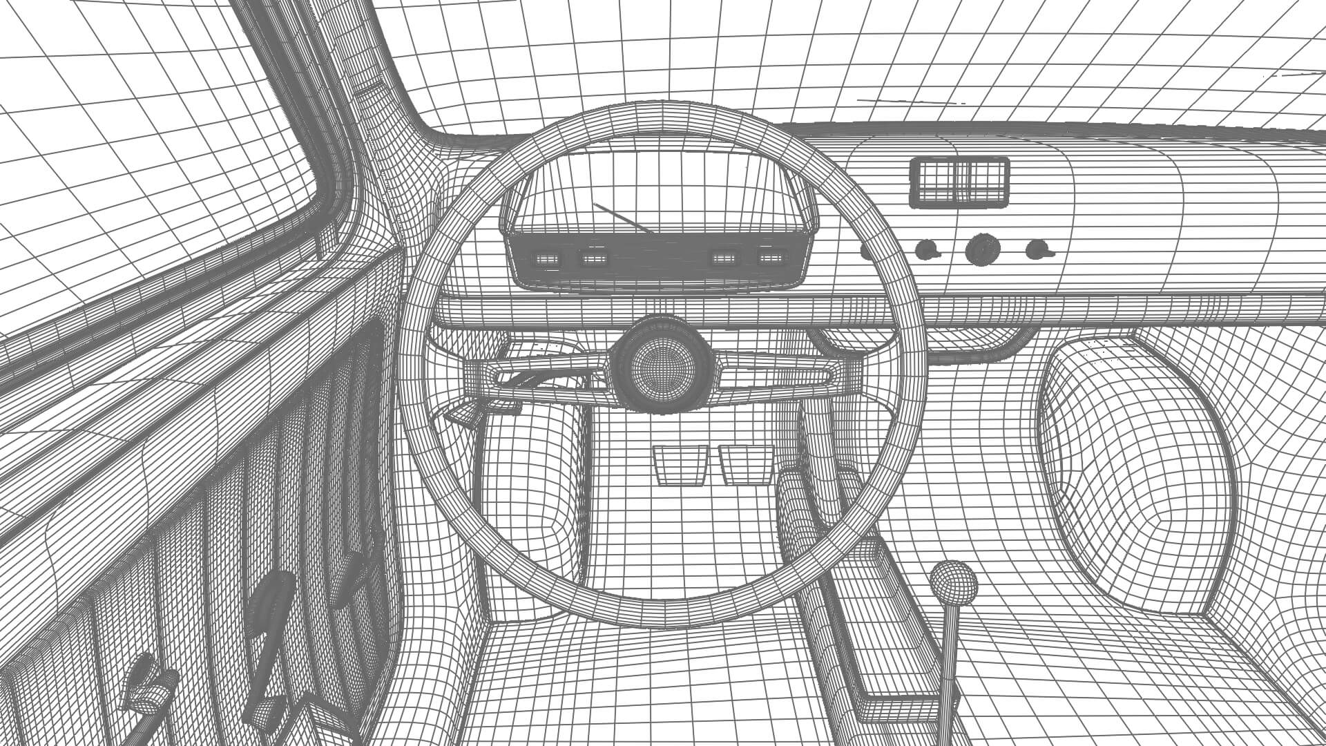 Fiat 500L 1969 3D Model
