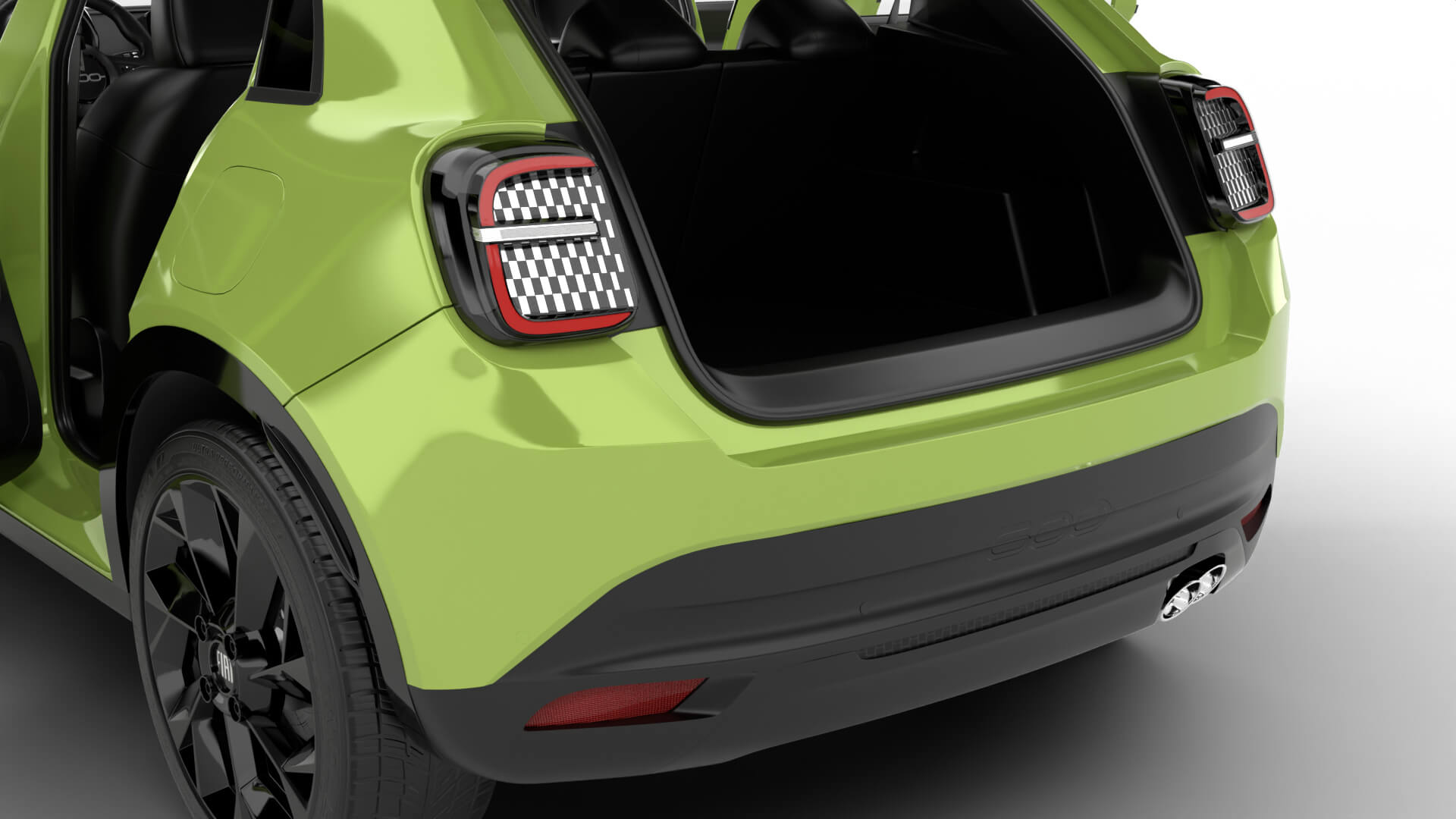 Fiat 600 Sport 2024 HQ 3D Model