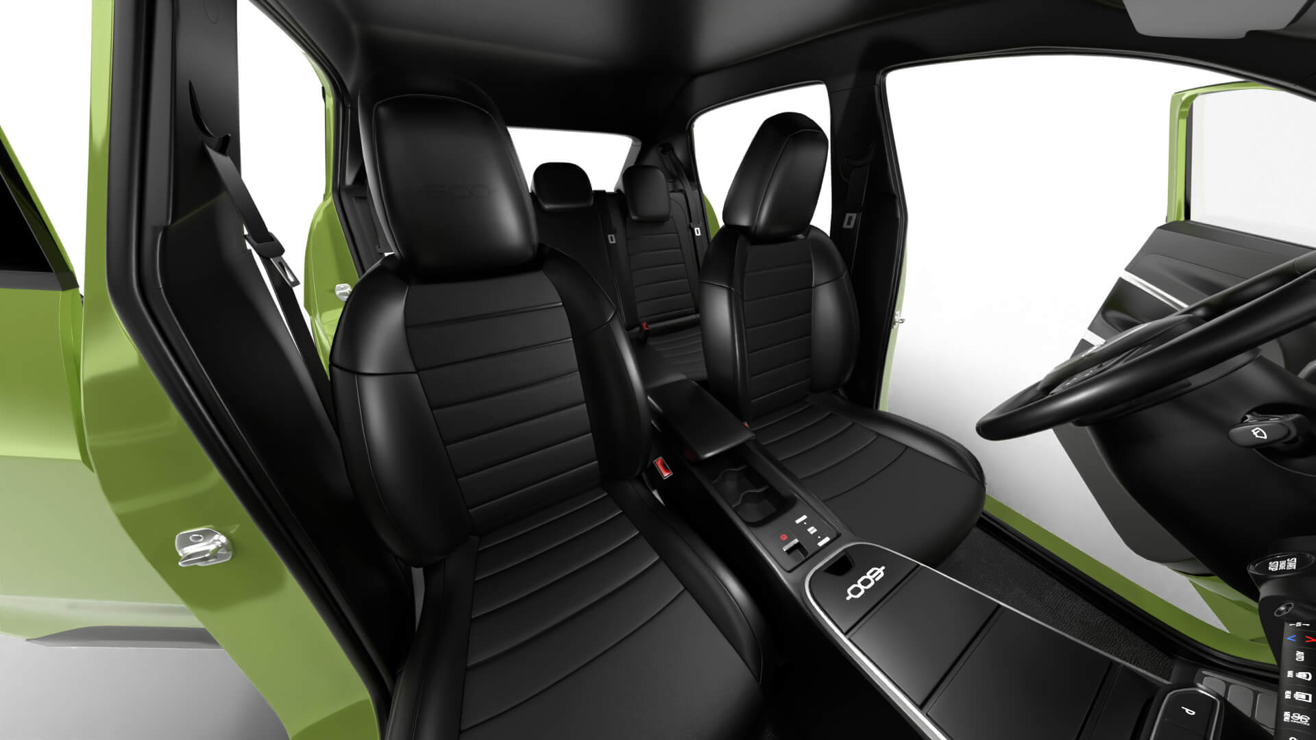 Fiat 600 Sport 2024 HQ 3D Model
