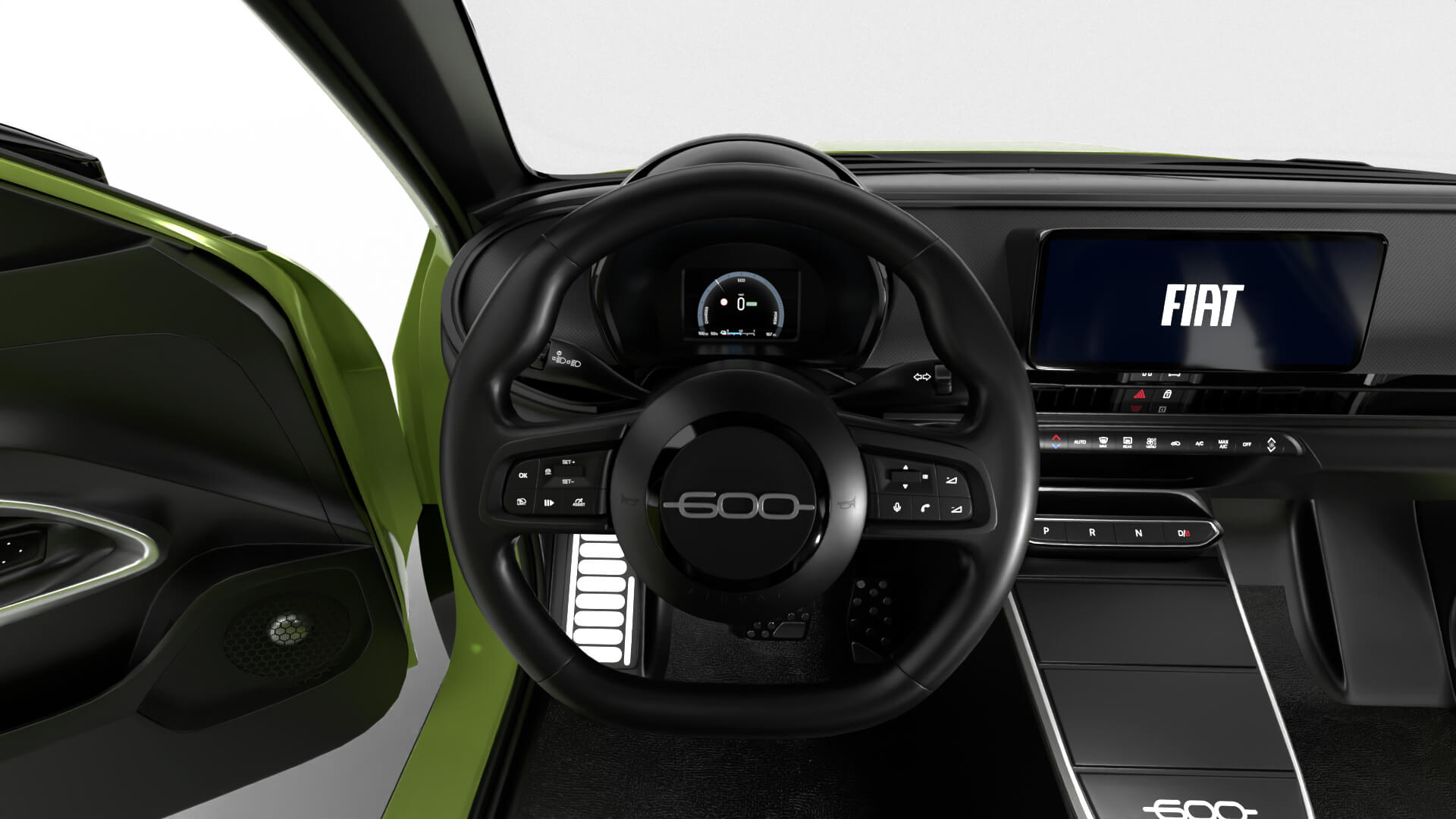 Fiat 600 Sport 2024 HQ 3D Model