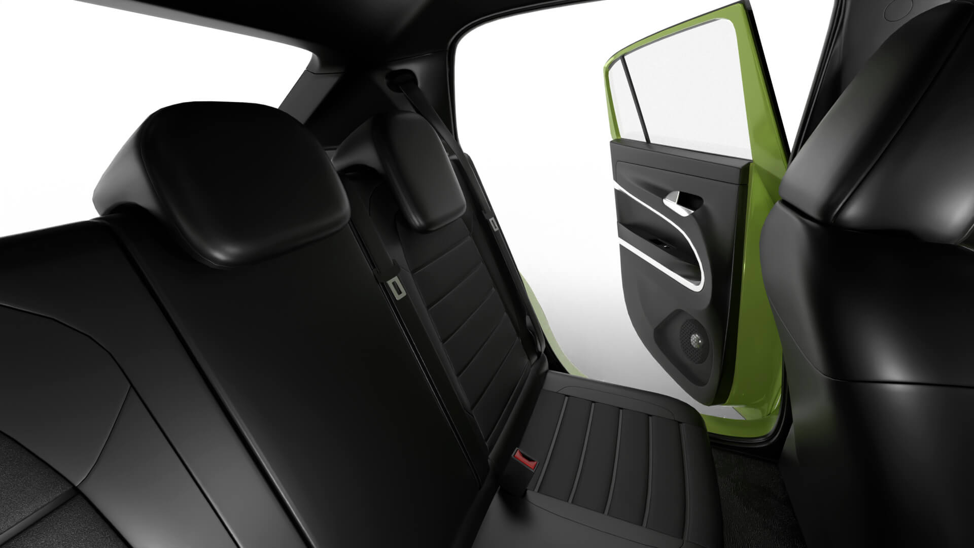 Fiat 600 Sport 2024 HQ 3D Model