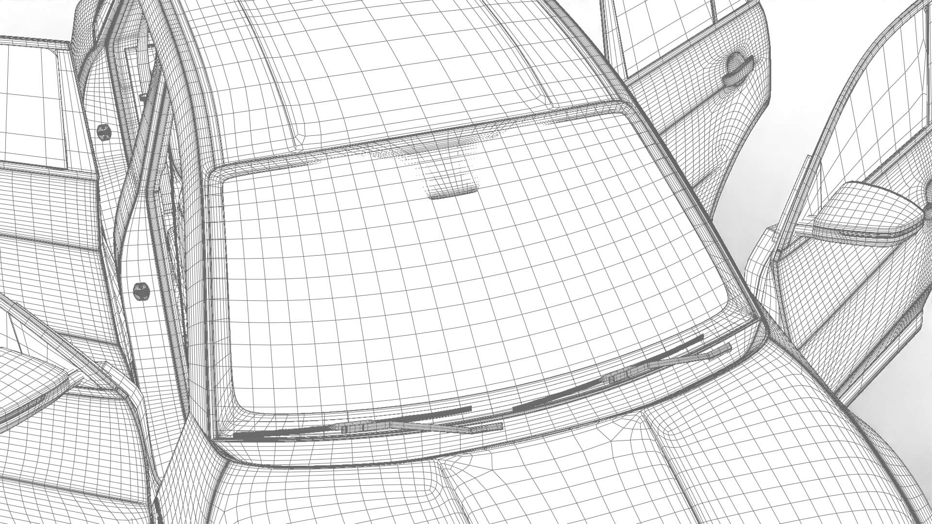 Fiat 600 Sport 2024 HQ 3D Model