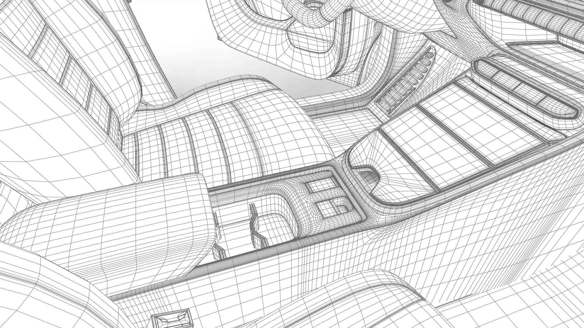 Fiat 600 Sport 2024 HQ 3D Model