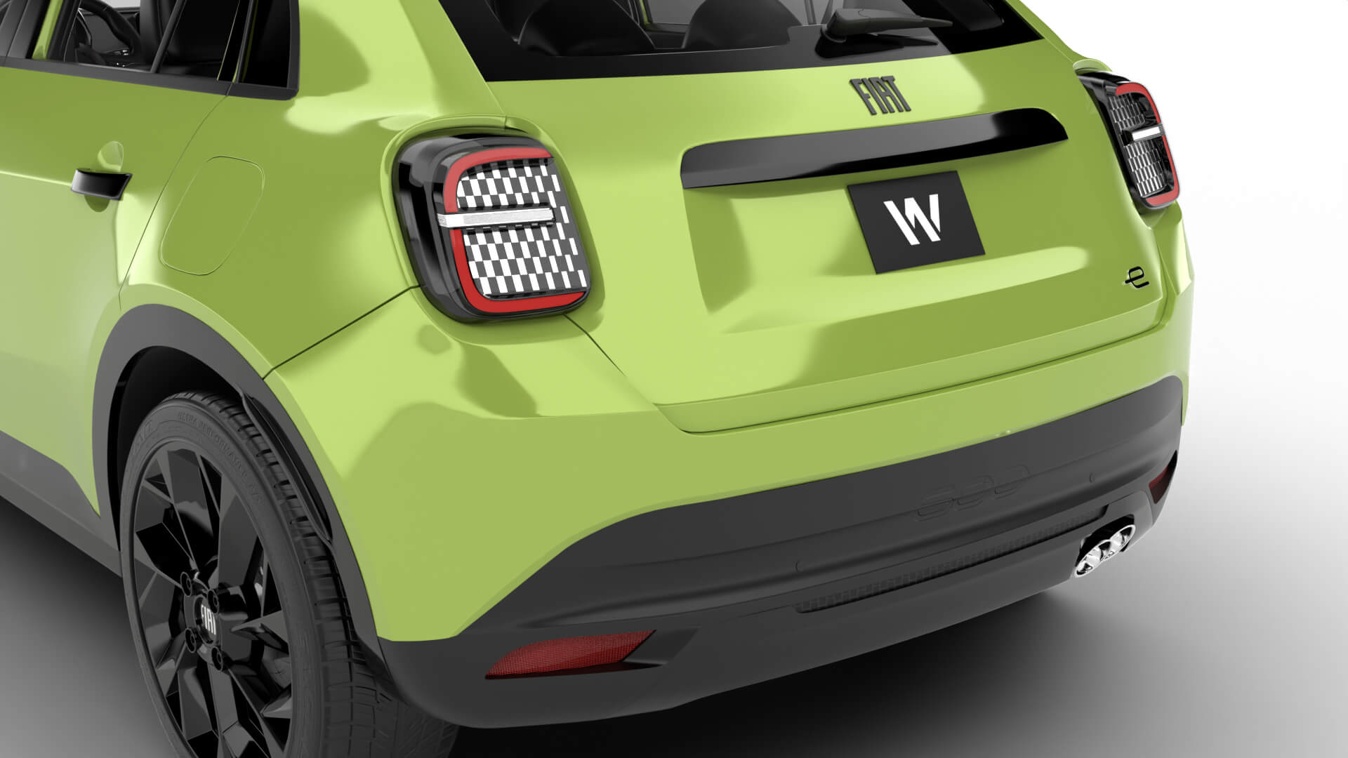 Fiat 600 Sport 2024 3D Model