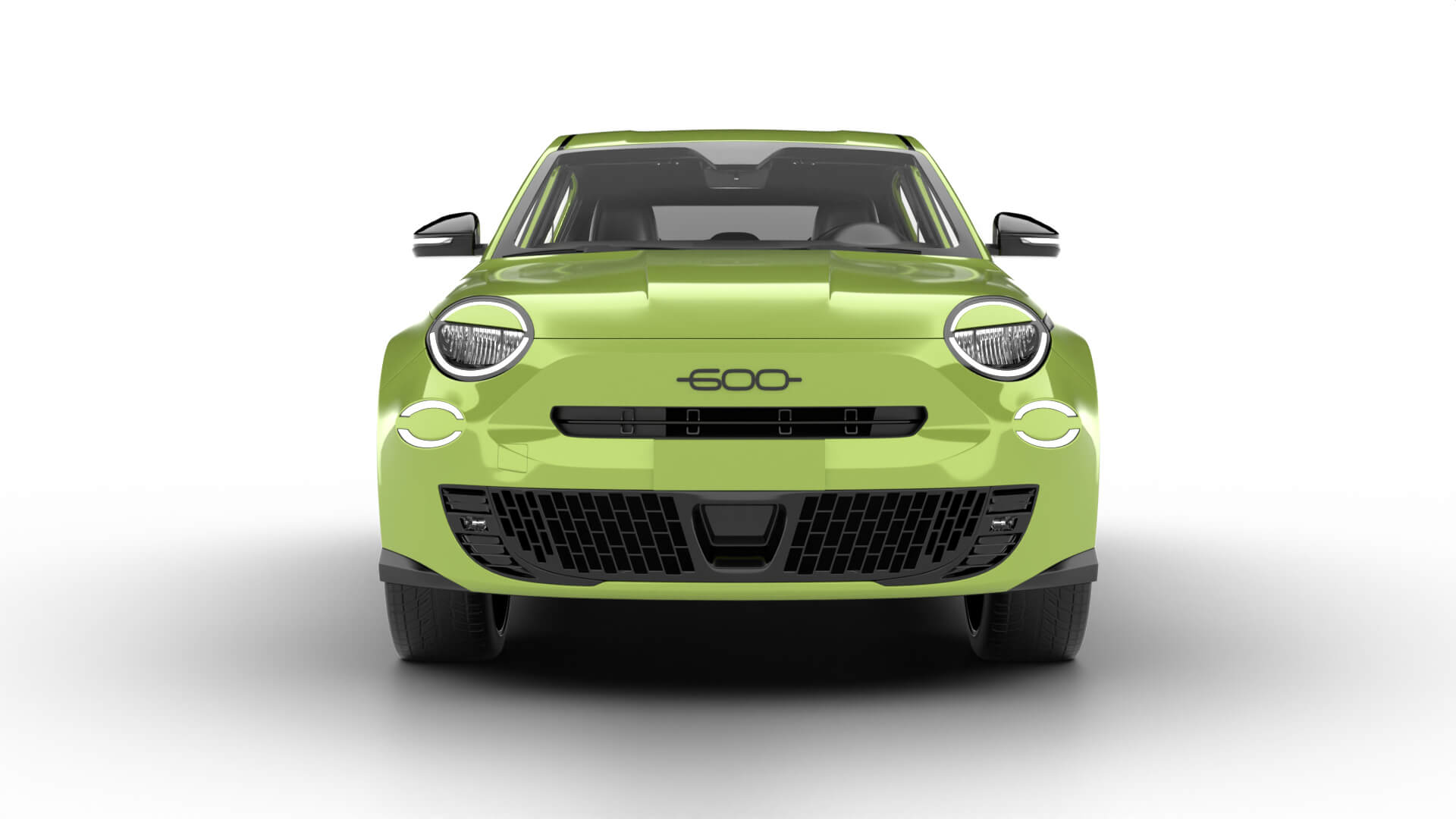 Fiat 600 Sport 2024 3D Model