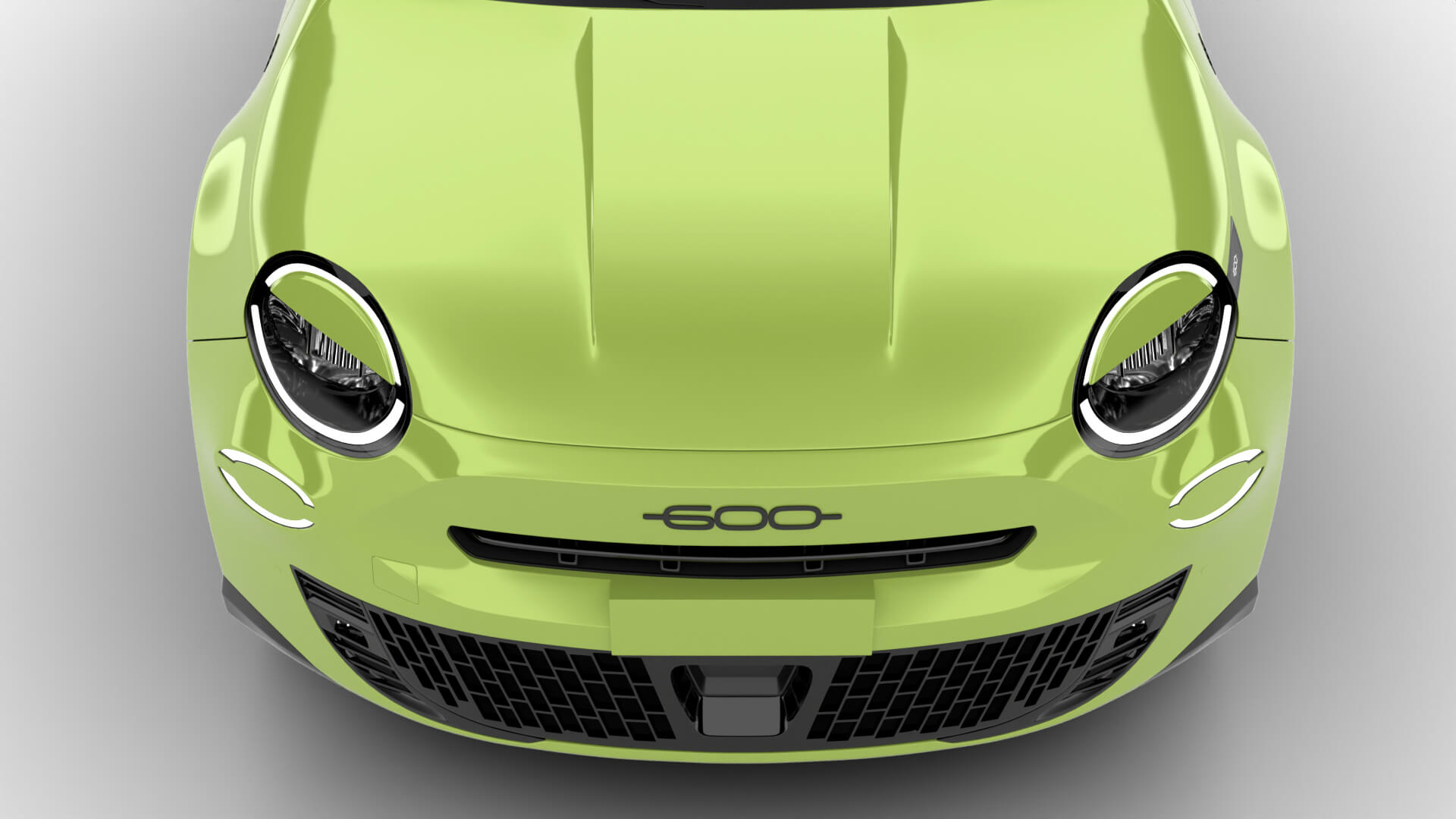 Fiat 600 Sport 2024 3D Model