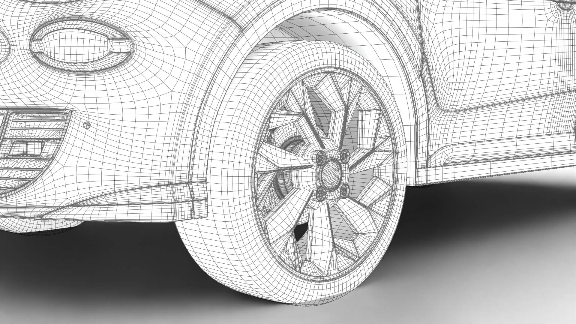 Fiat 600 Sport 2024 3D Model