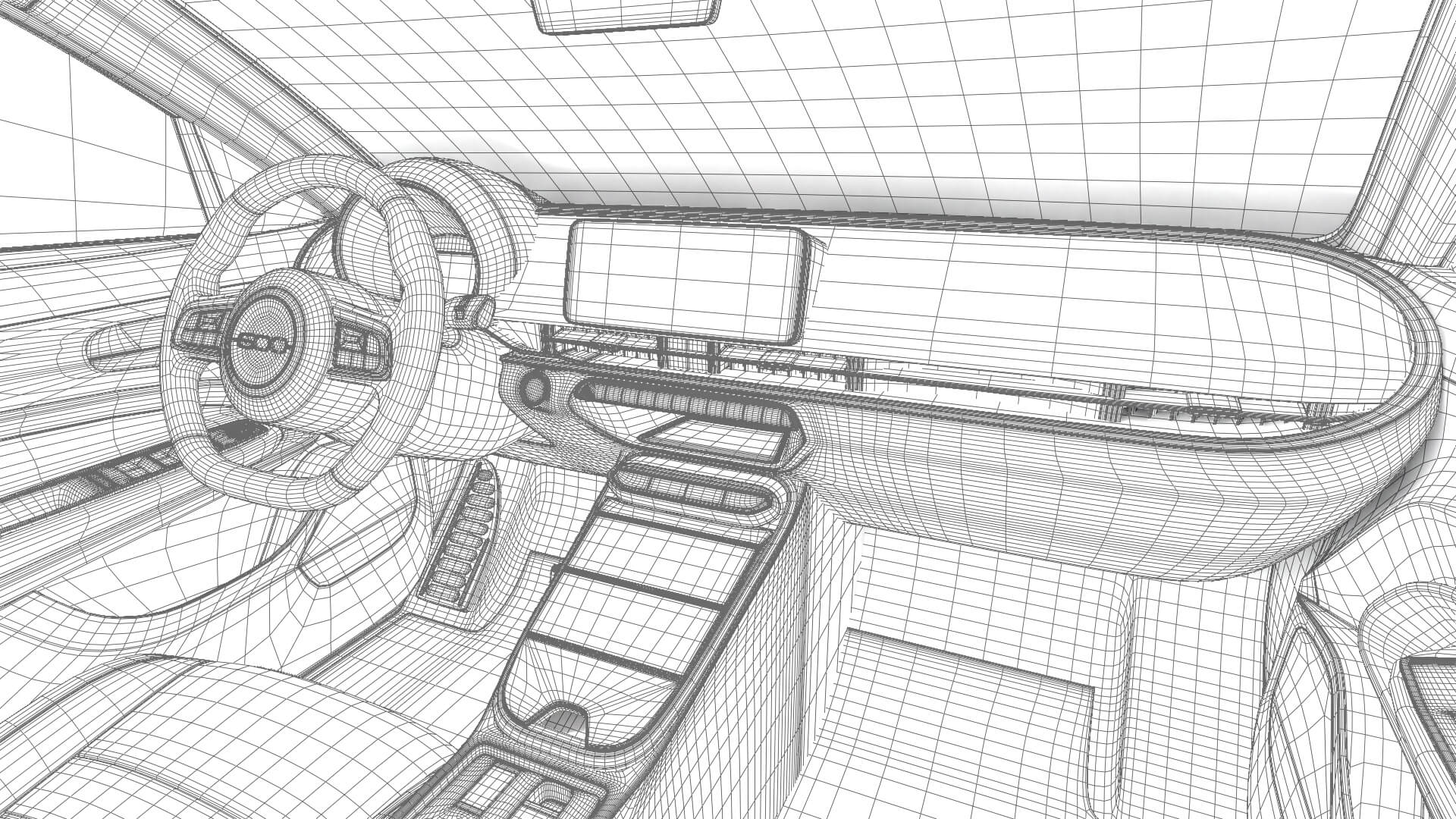Fiat 600 Sport 2024 3D Model