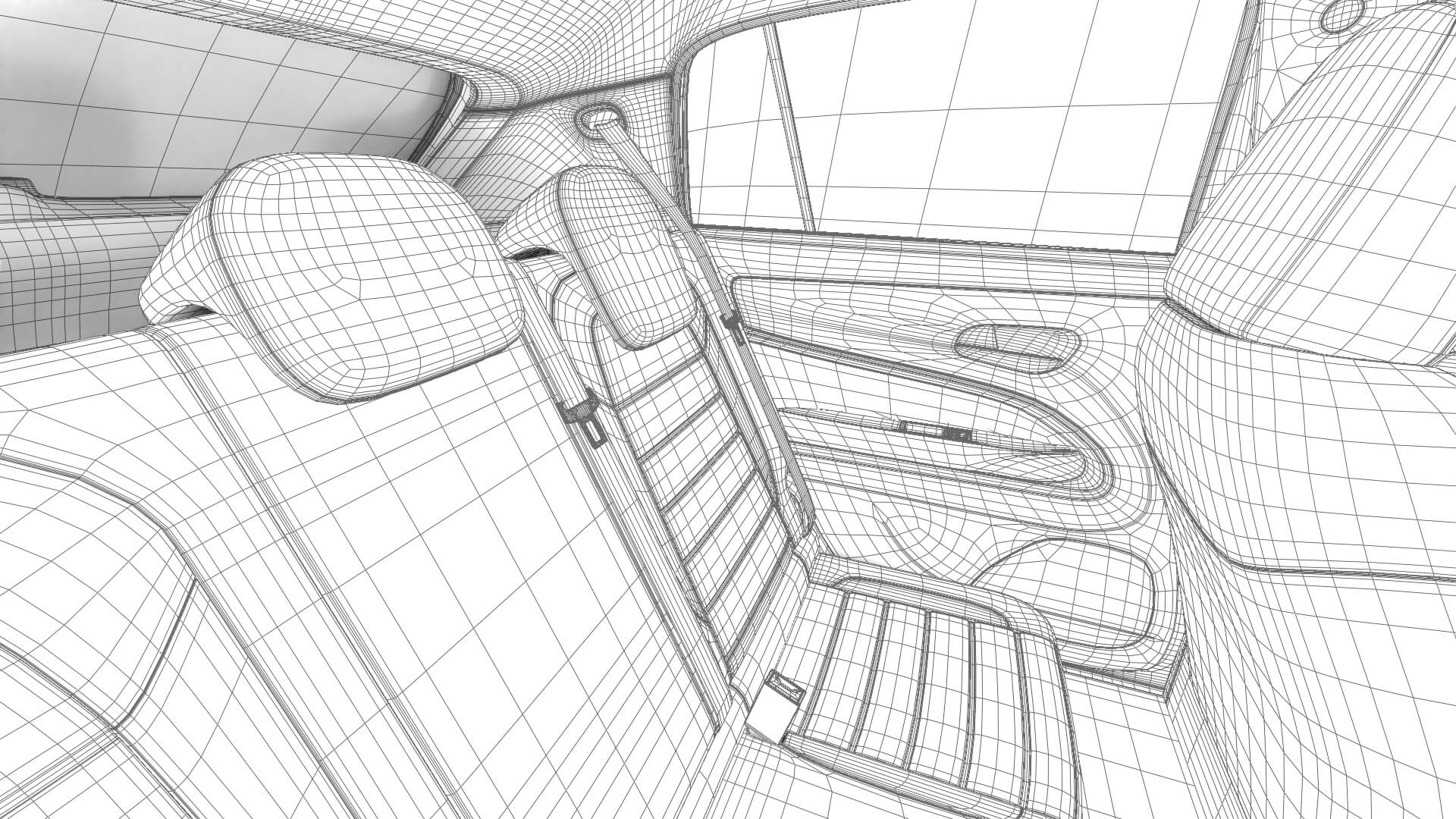 Fiat 600 Sport 2024 3D Model