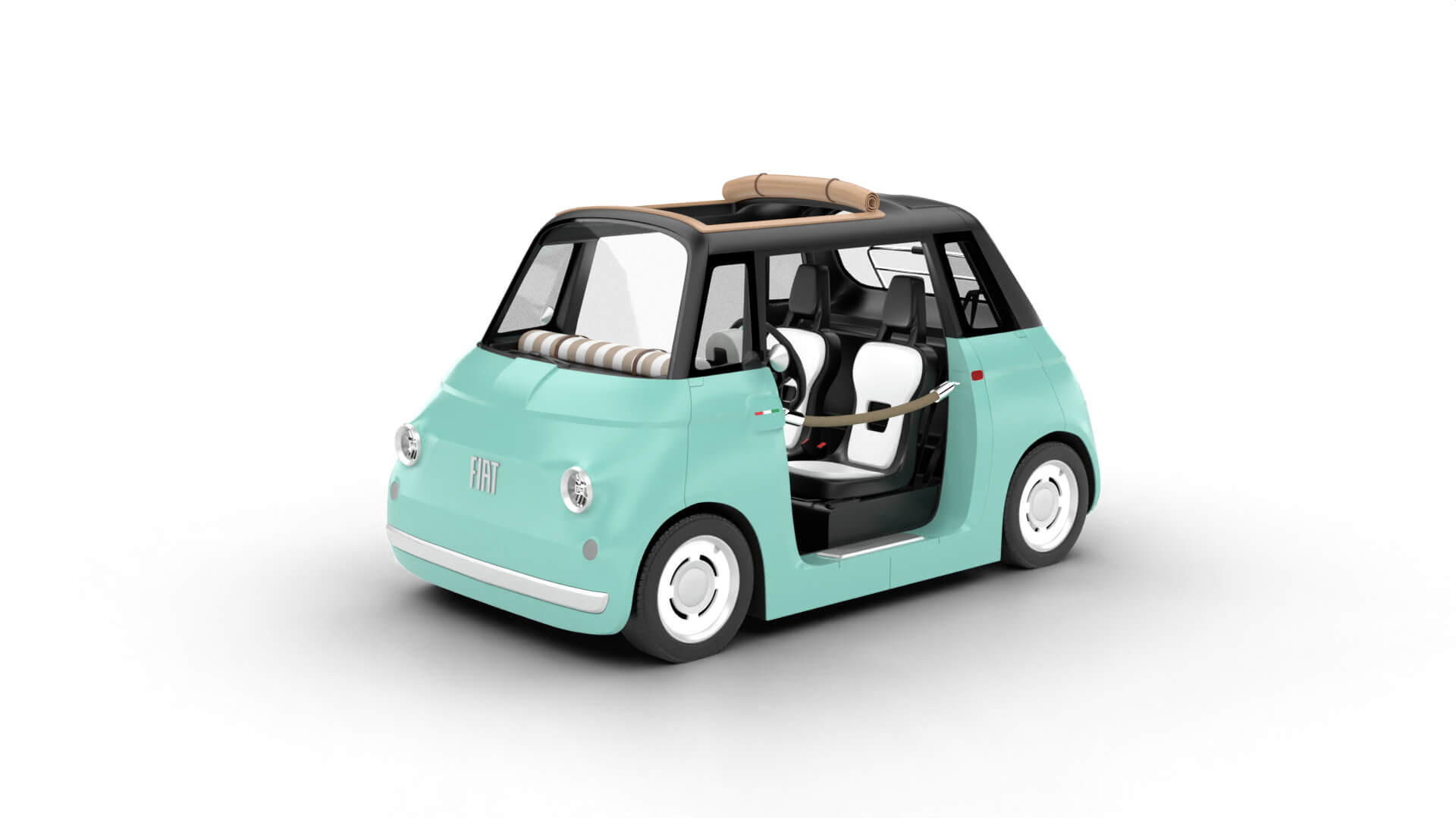 Fiat Topolino Dolcevita 2025 HQ 3D Model
