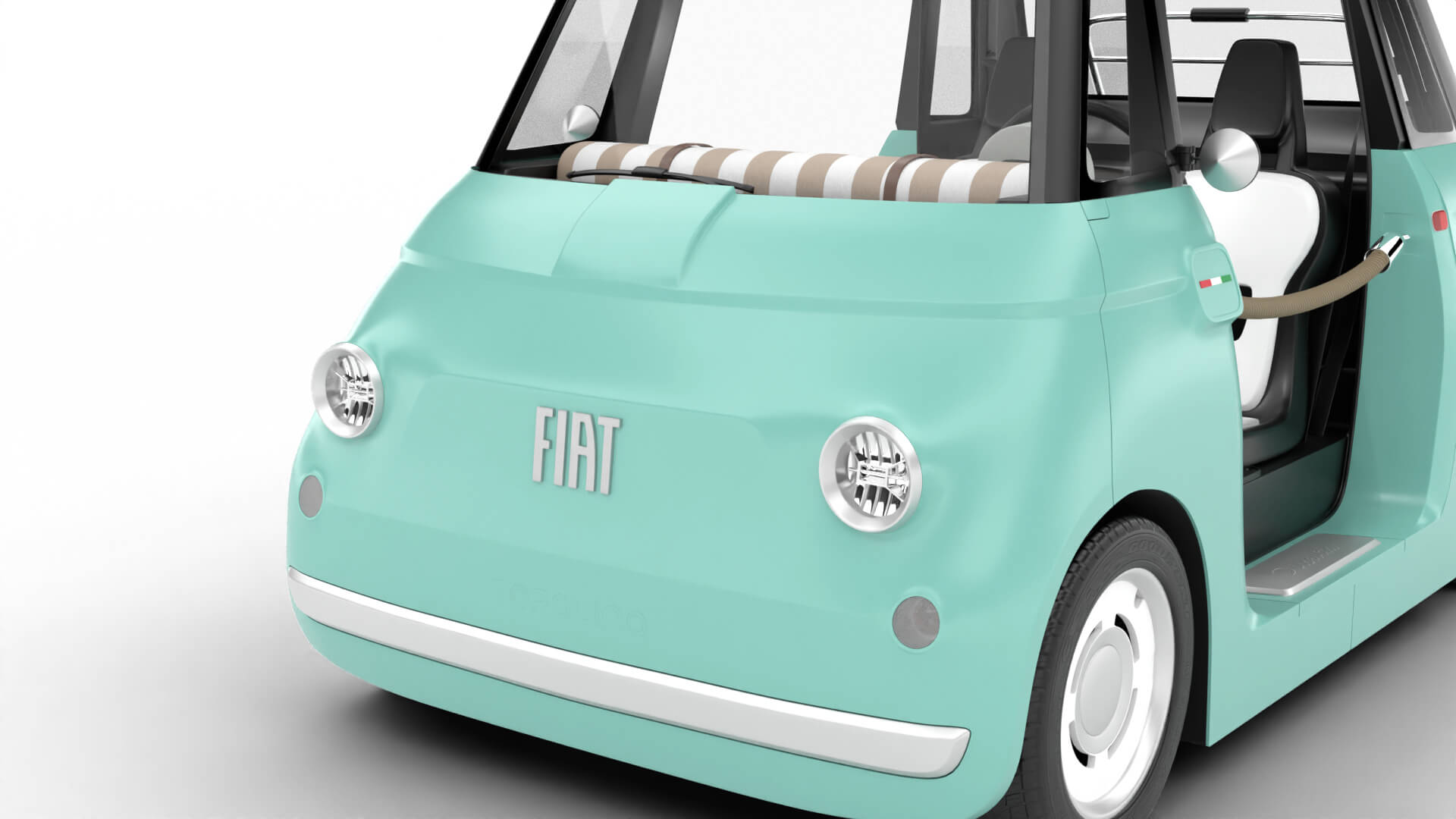 Fiat Topolino Dolcevita 2025 HQ 3D Model