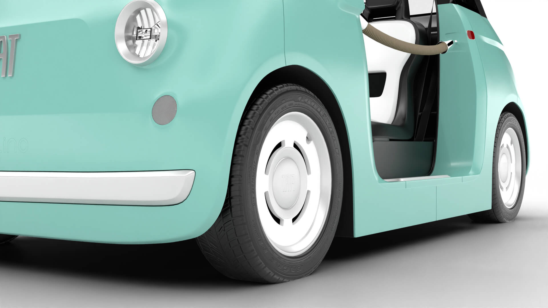 Fiat Topolino Dolcevita 2025 HQ 3D Model
