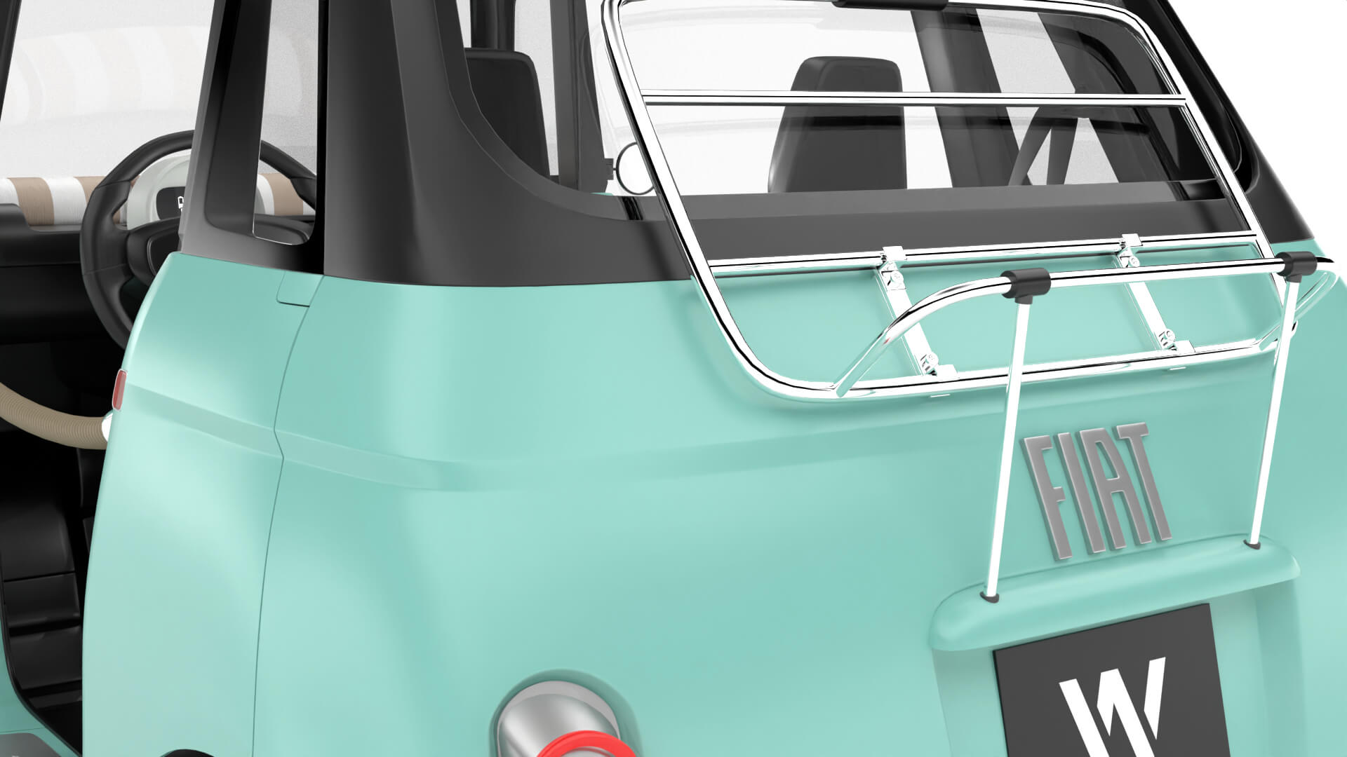 Fiat Topolino Dolcevita 2025 HQ 3D Model