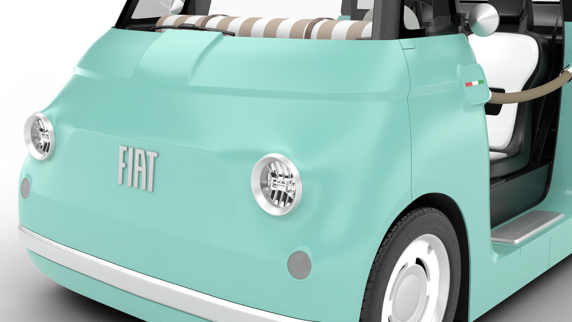 Fiat Topolino Dolcevita 2025 HQ 3D Model