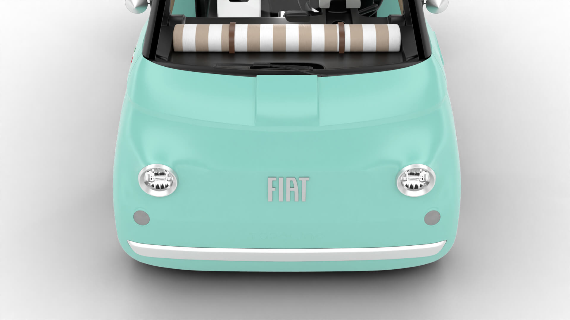 Fiat Topolino Dolcevita 2025 HQ 3D Model