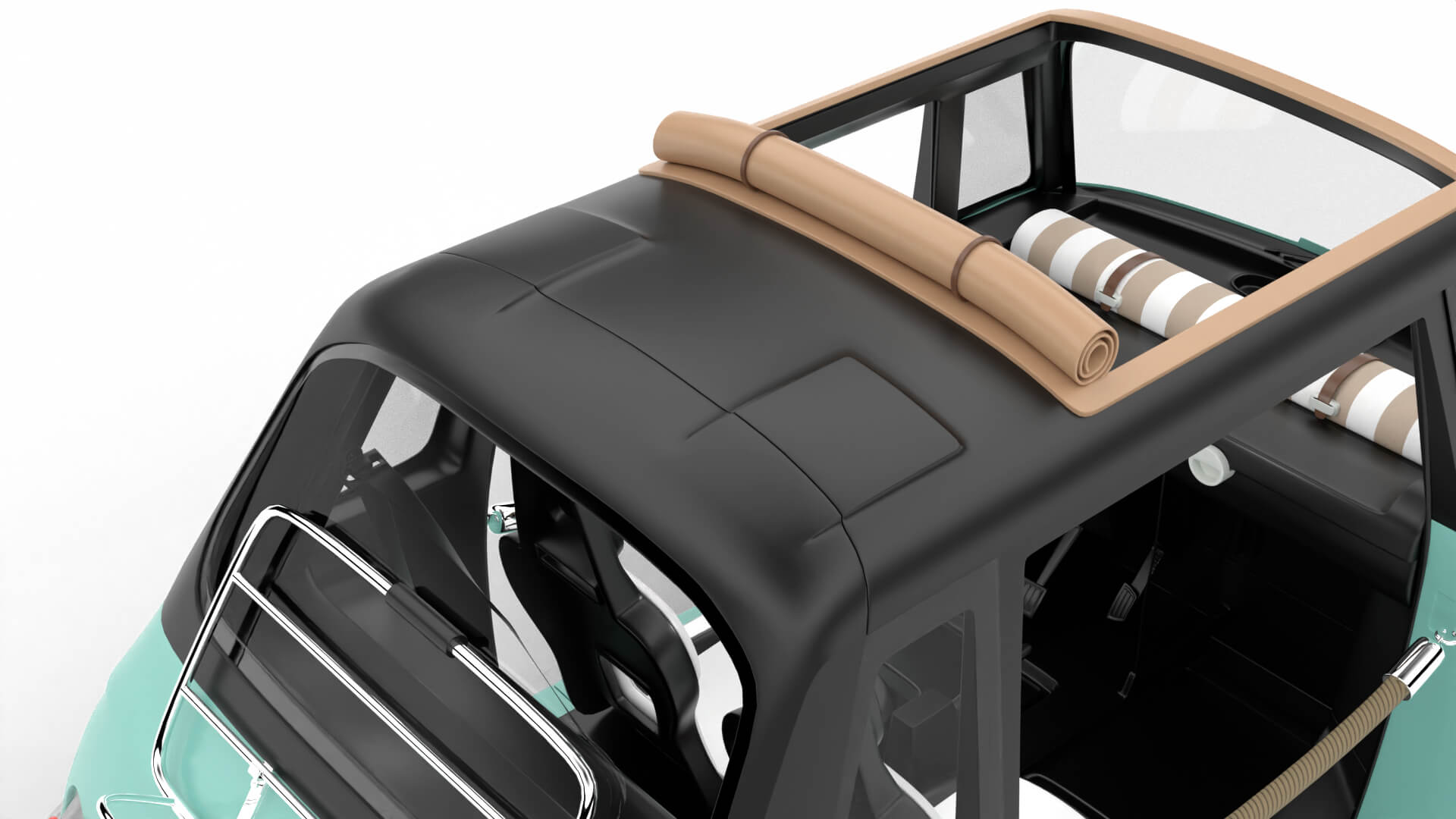 Fiat Topolino Dolcevita 2025 HQ 3D Model