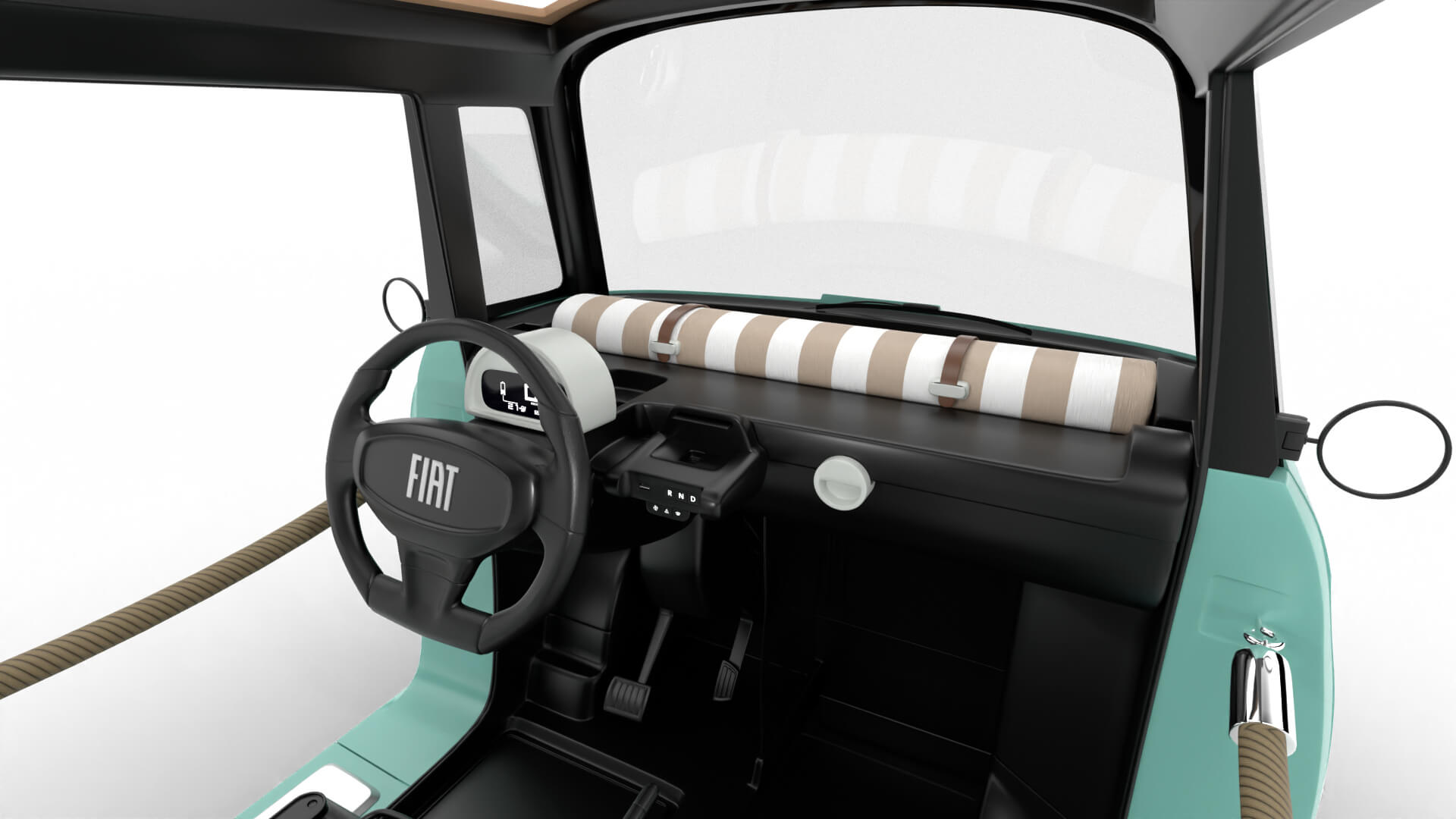 Fiat Topolino Dolcevita 2025 HQ 3D Model