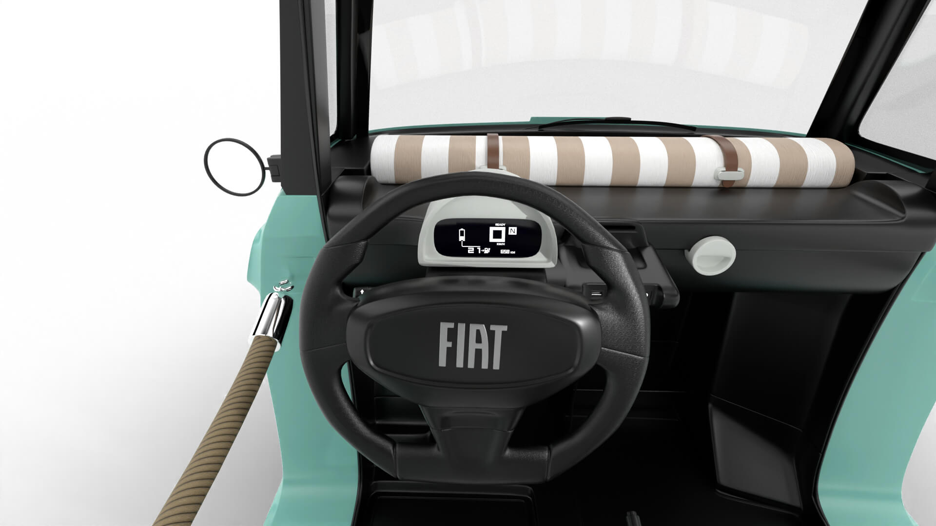 Fiat Topolino Dolcevita 2025 HQ 3D Model
