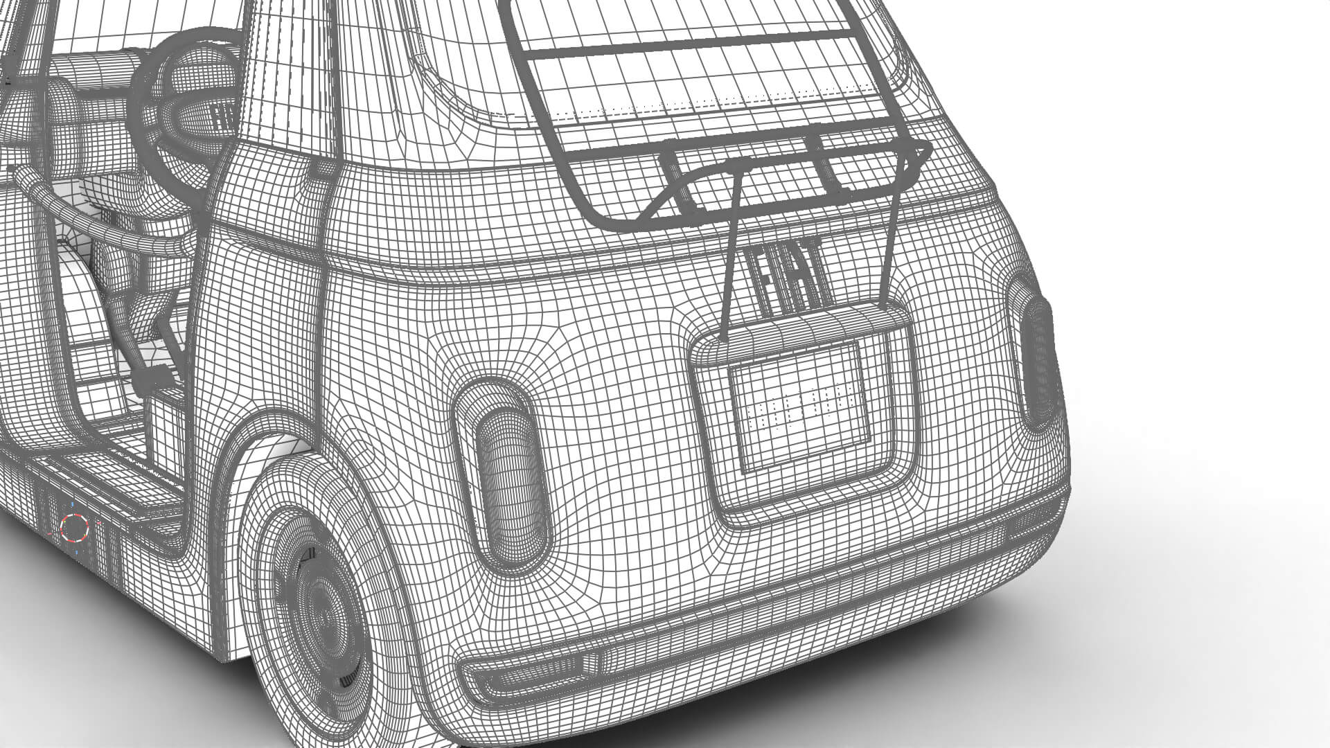 Fiat Topolino Dolcevita 2025 HQ 3D Model