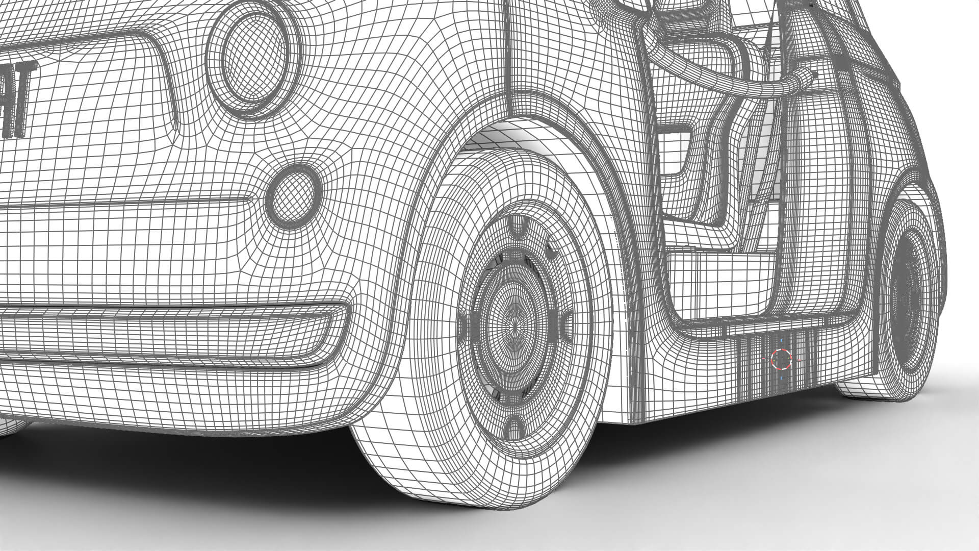 Fiat Topolino Dolcevita 2025 HQ 3D Model