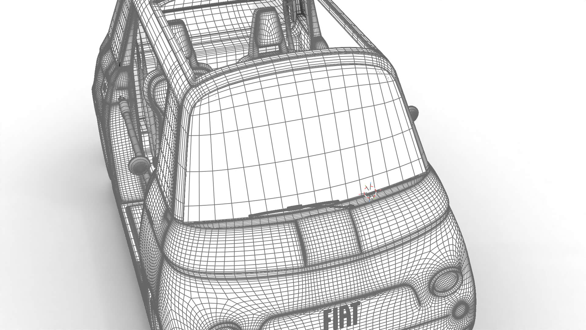 Fiat Topolino Dolcevita 2025 HQ 3D Model
