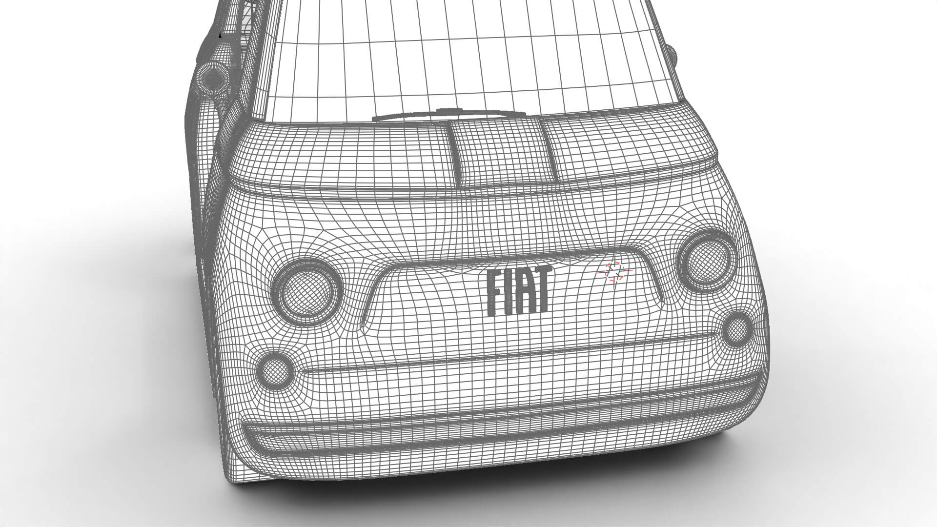 Fiat Topolino Dolcevita 2025 HQ 3D Model