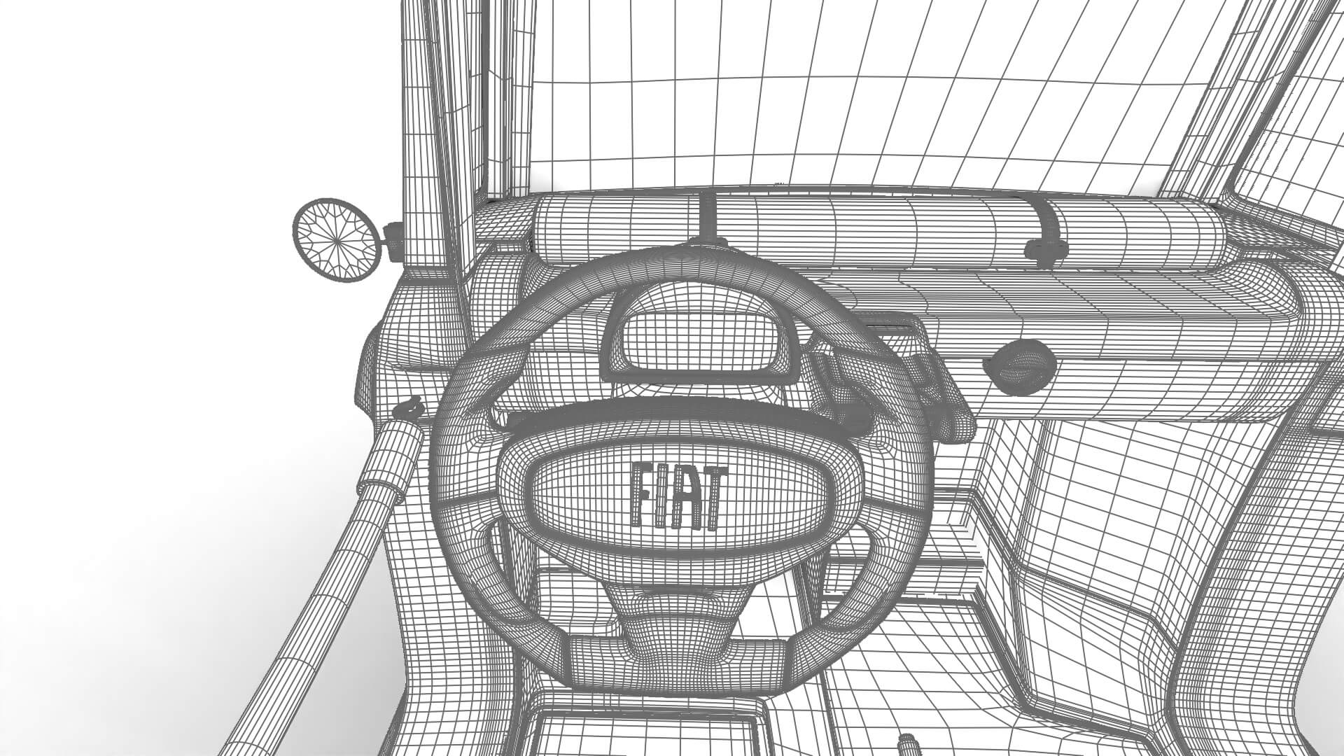 Fiat Topolino Dolcevita 2025 HQ 3D Model