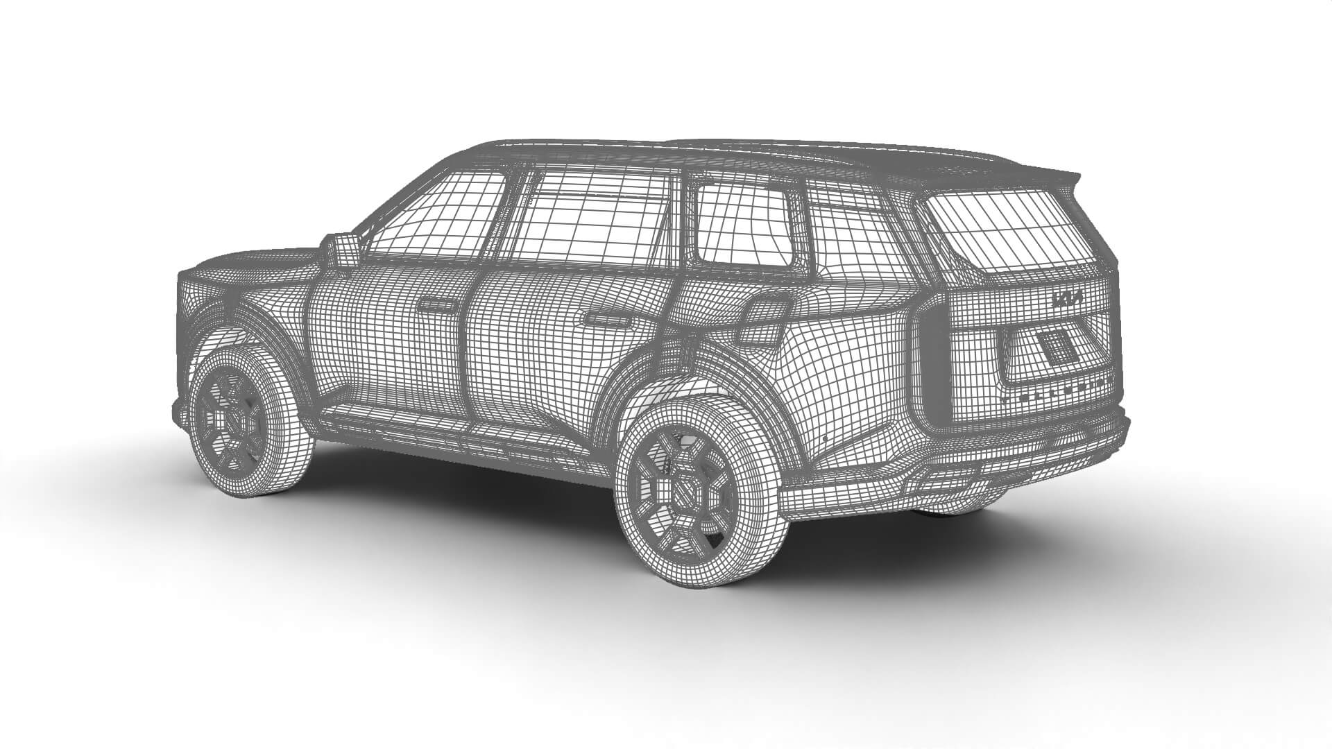 Kia Telluride SX 2027 3D Model