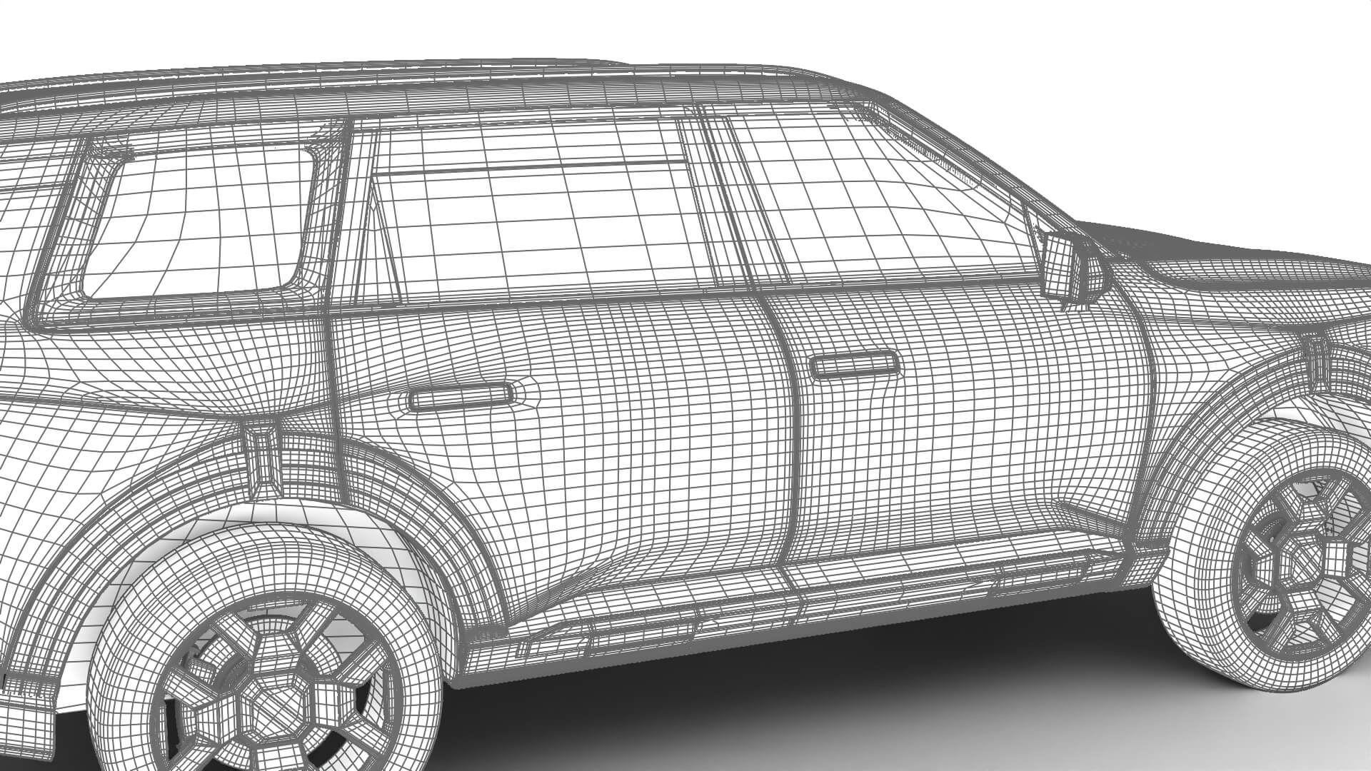 Kia Telluride SX 2027 3D Model