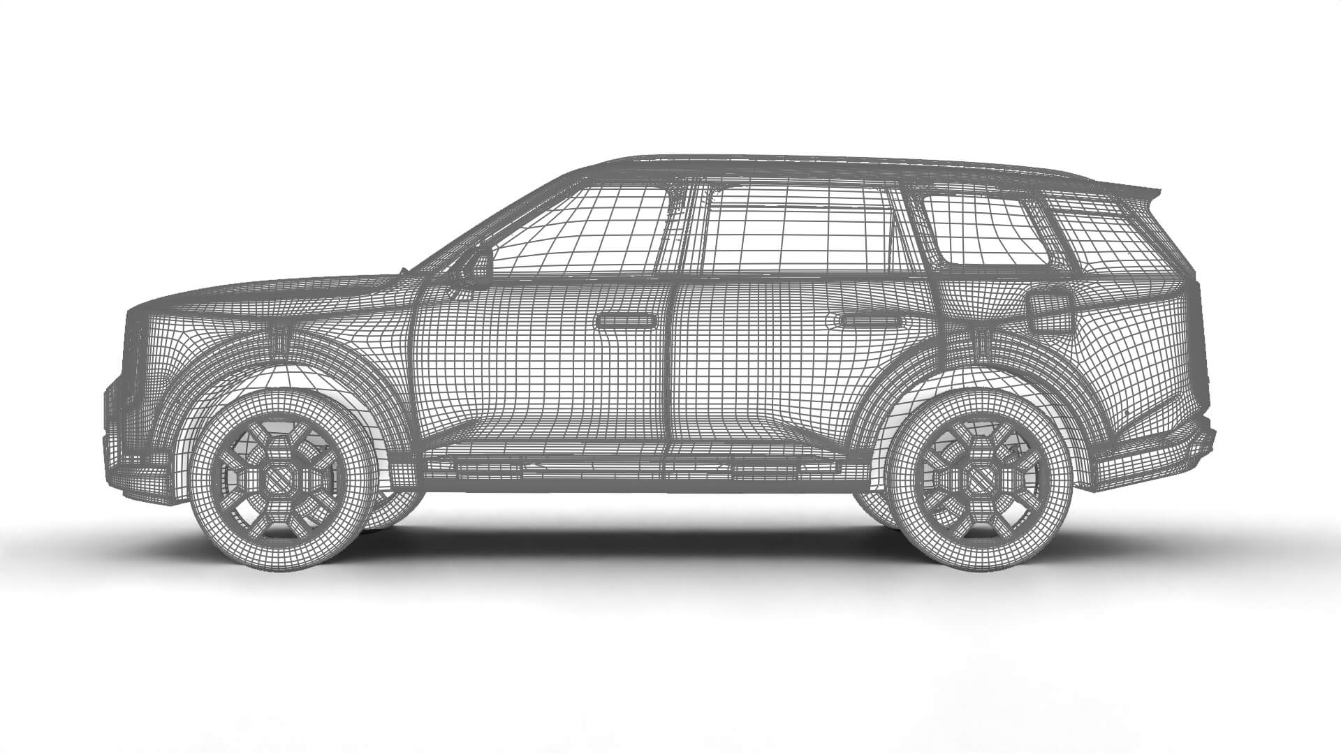 Kia Telluride SX 2027 3D Model