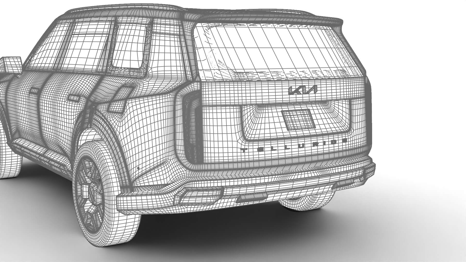 Kia Telluride SX 2027 3D Model