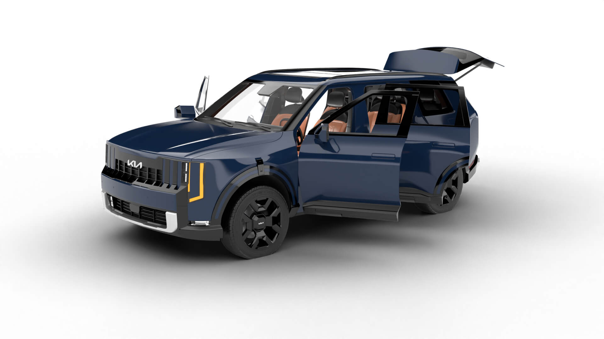 Kia Telluride SX 2027 HQ 3D Model