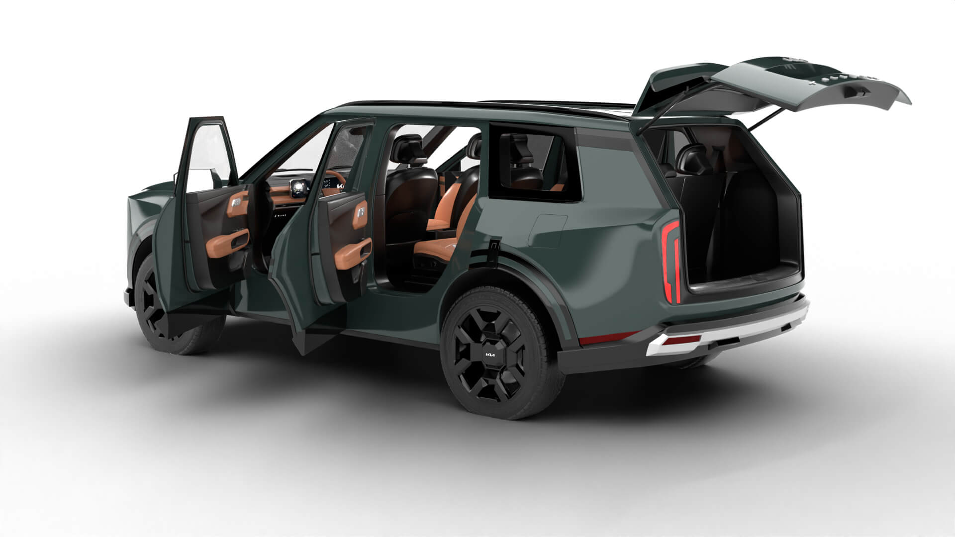 Kia Telluride SX 2027 HQ 3D Model