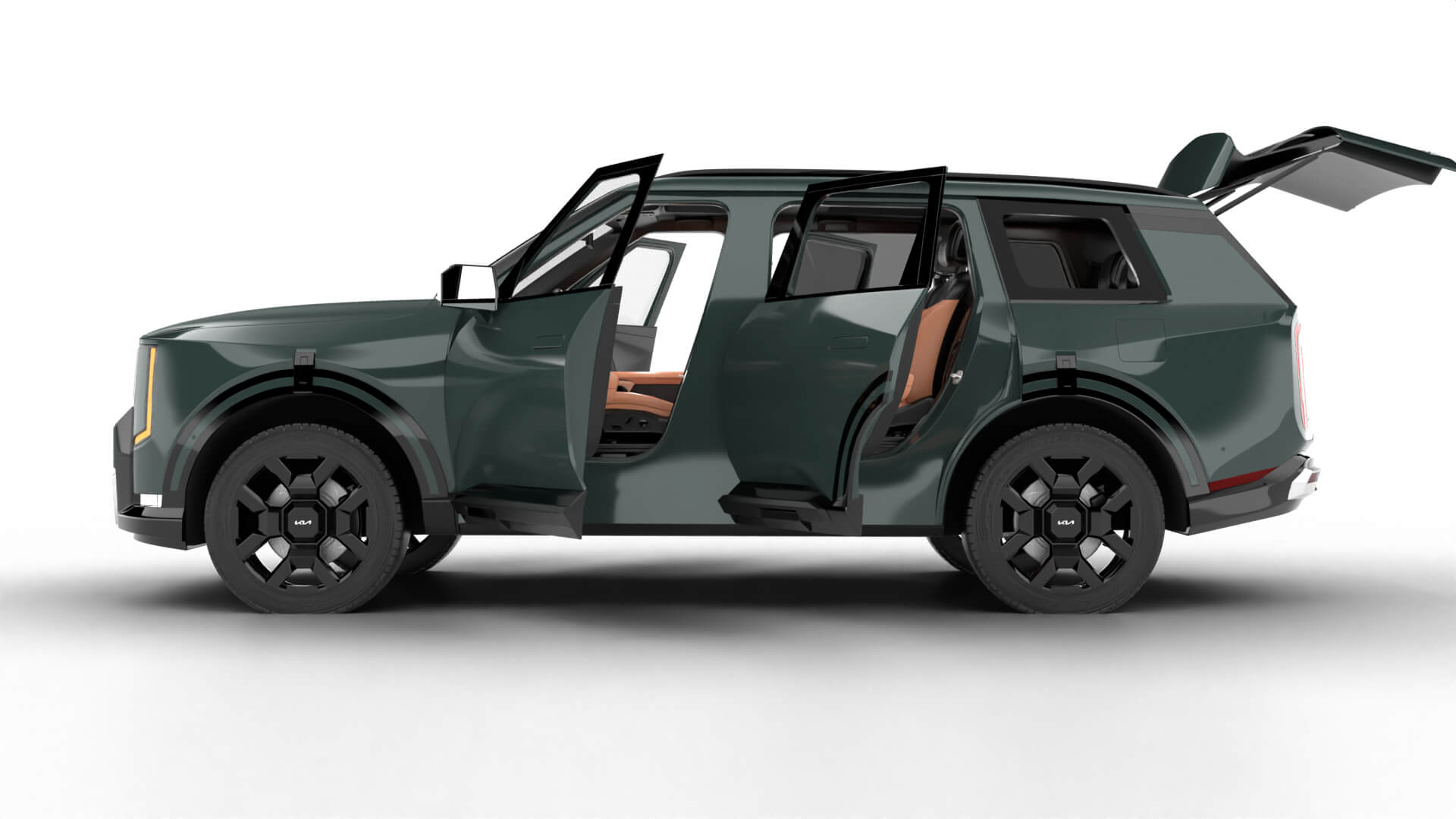 Kia Telluride SX 2027 HQ 3D Model