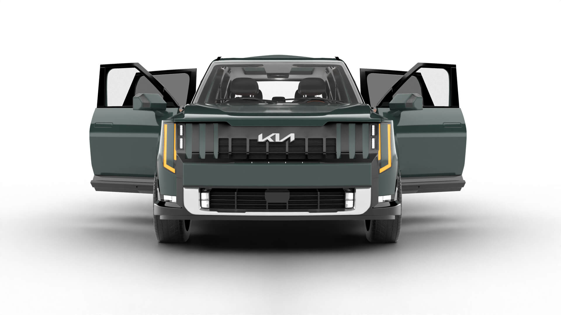 Kia Telluride SX 2027 HQ 3D Model