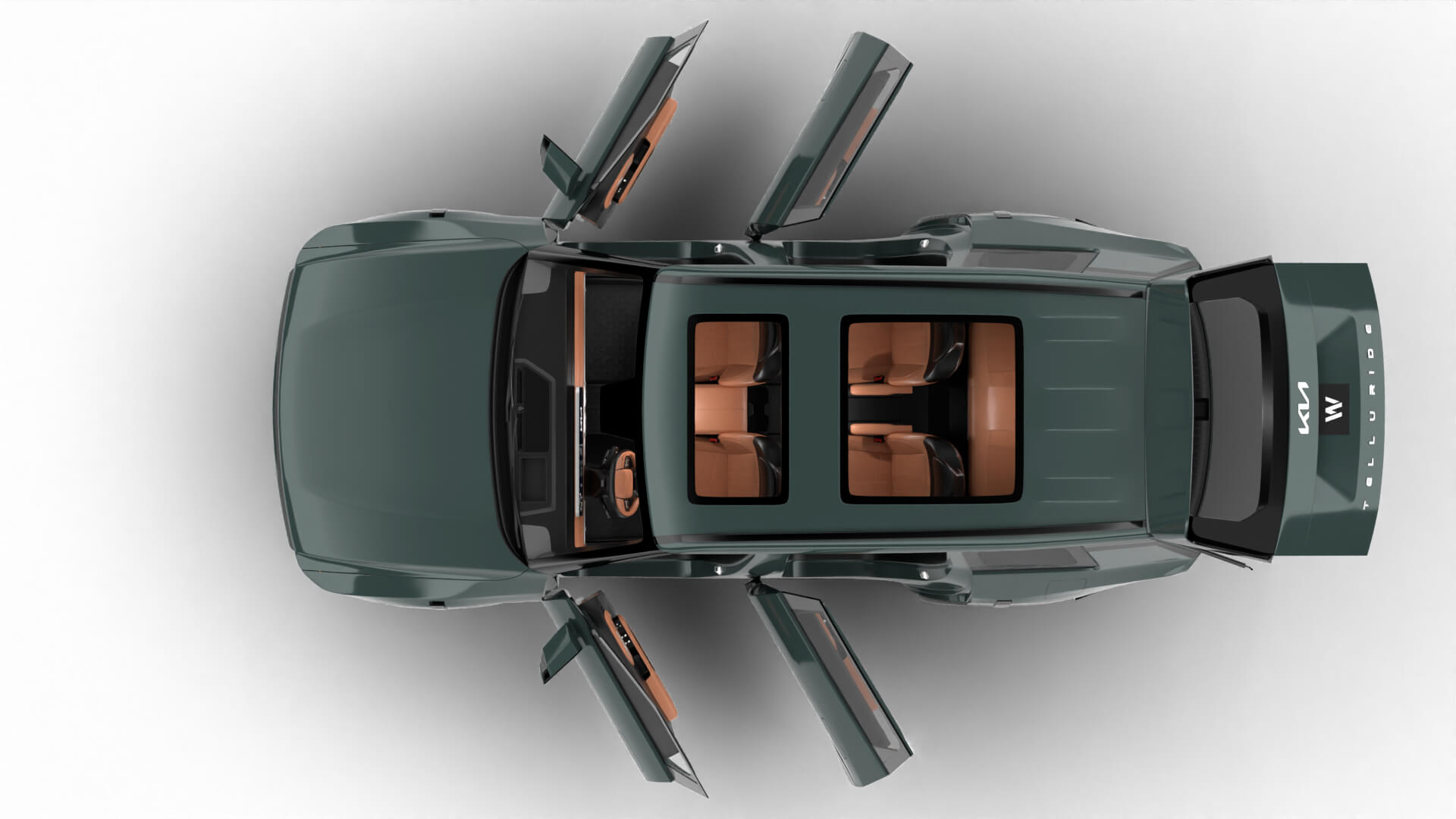 Kia Telluride SX 2027 HQ 3D Model