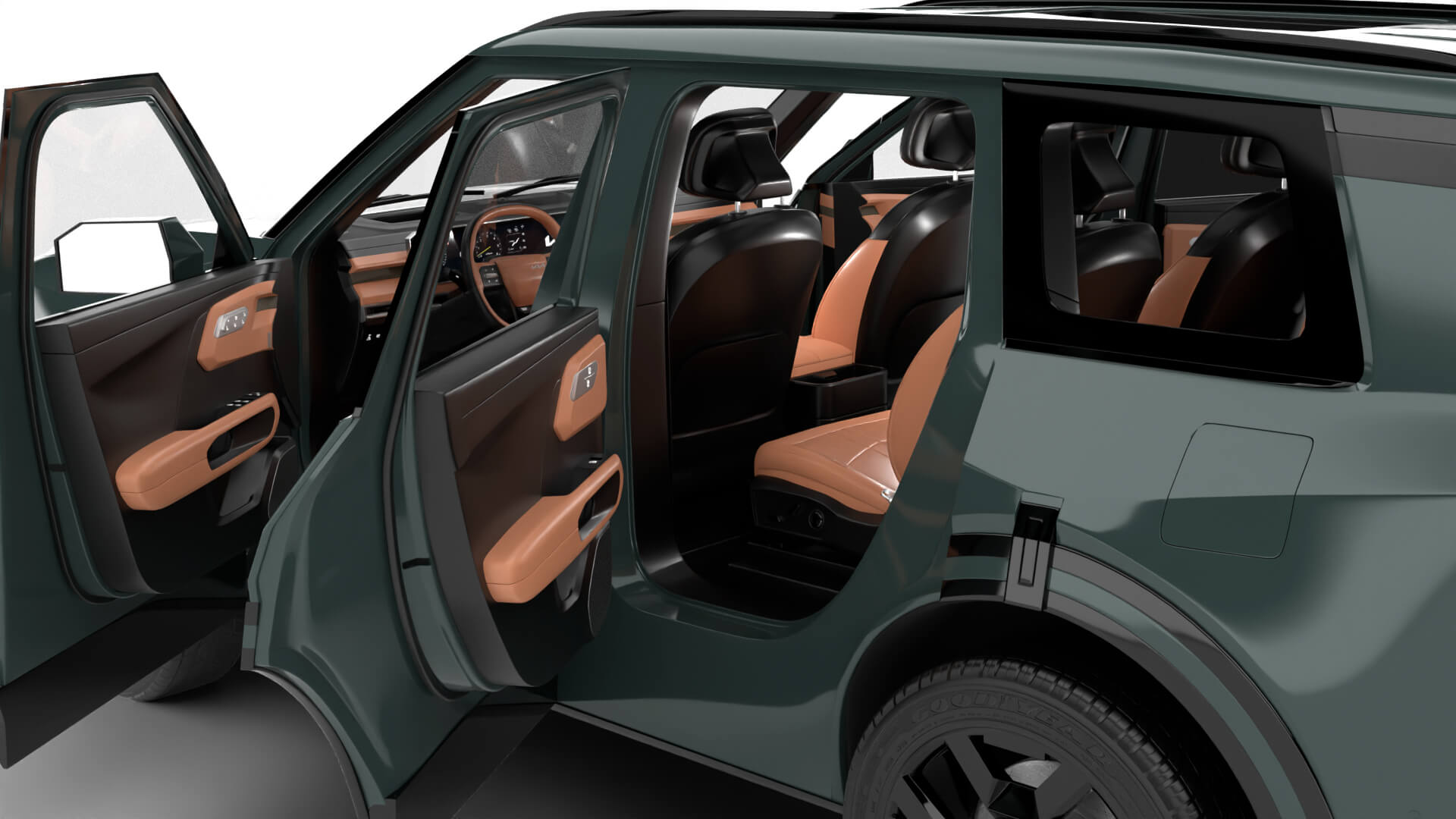 Kia Telluride SX 2027 HQ 3D Model