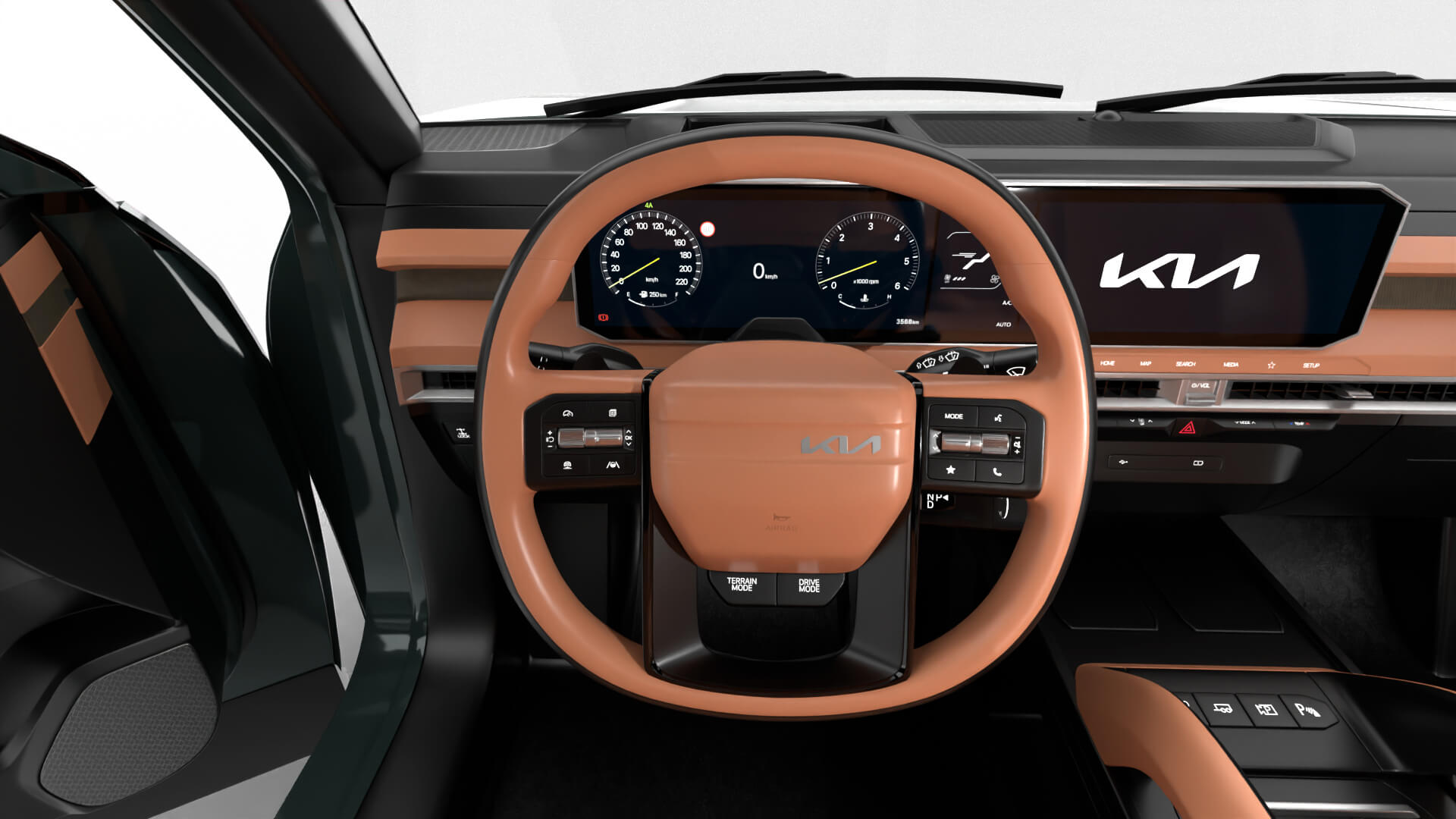 Kia Telluride SX 2027 HQ 3D Model